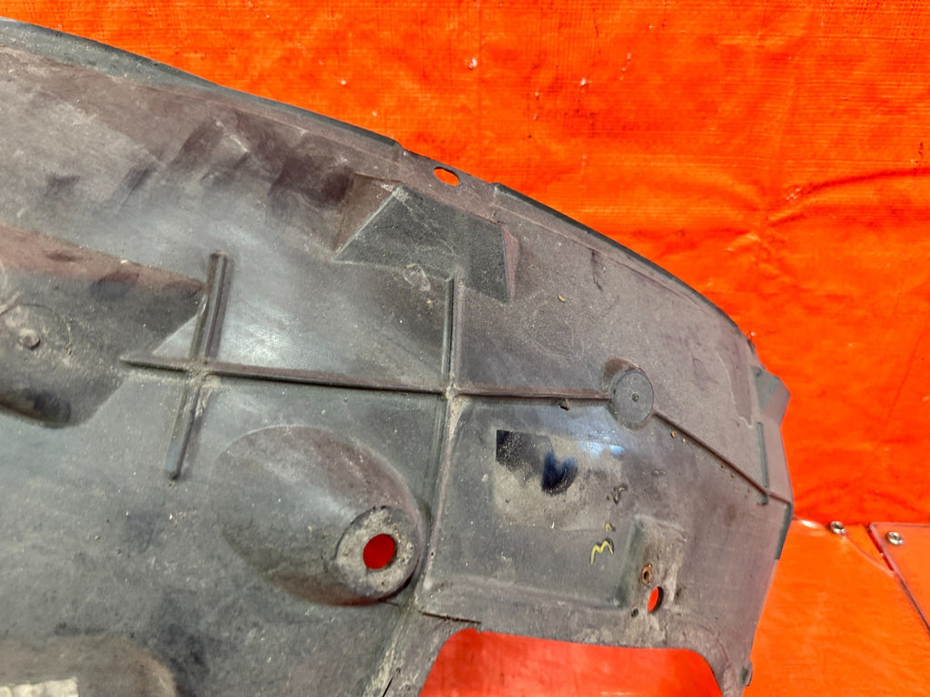 08 15 INFINITI G37 Q60 RIGHT PASS FRONT FENDER LINER SPLASH SHIELD REAR HALF 32910