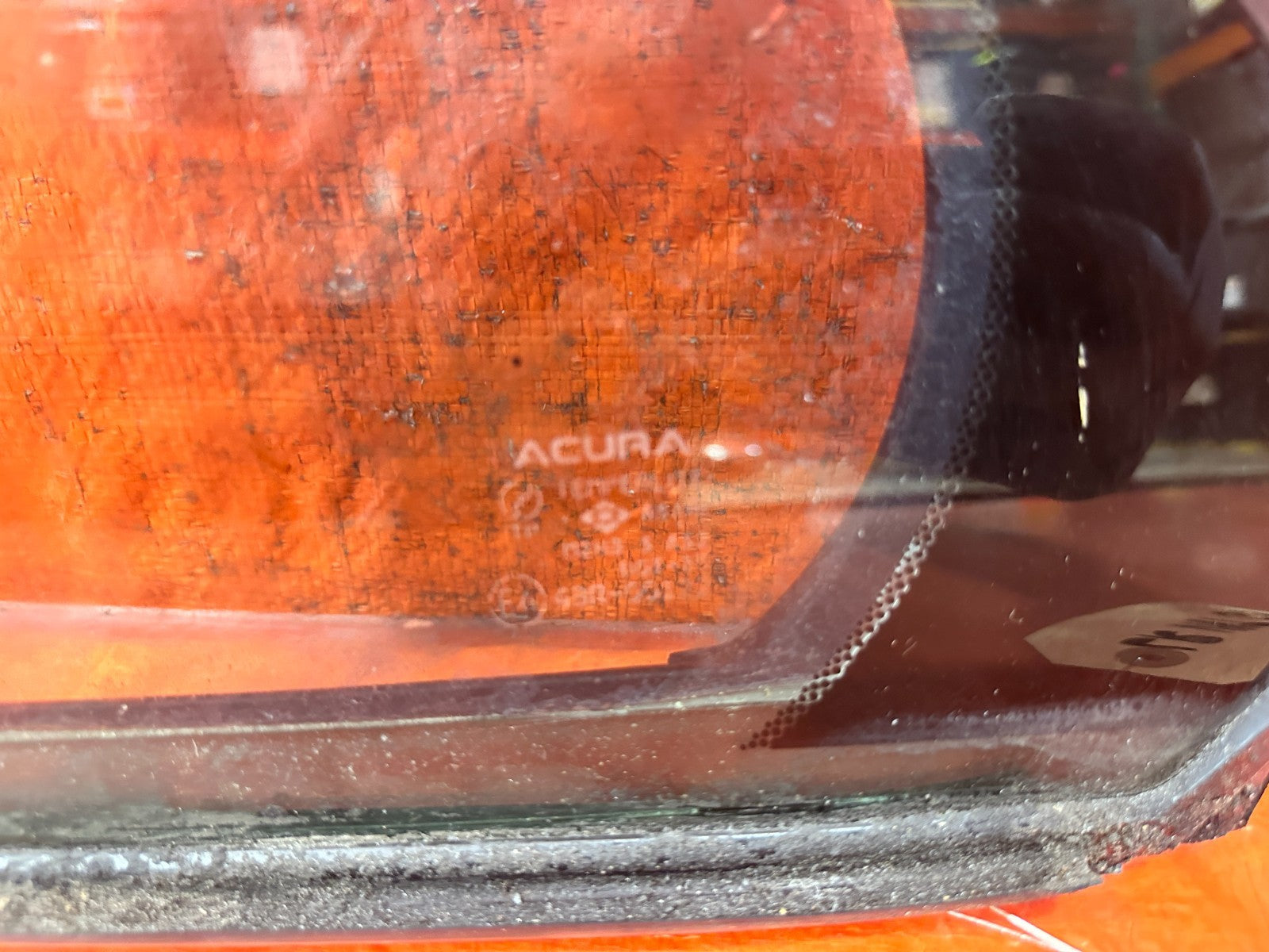 04 08 ACURA TSX LEFT DRIVER REAR DOOR QUARTER VENT GLASS OEM #3305