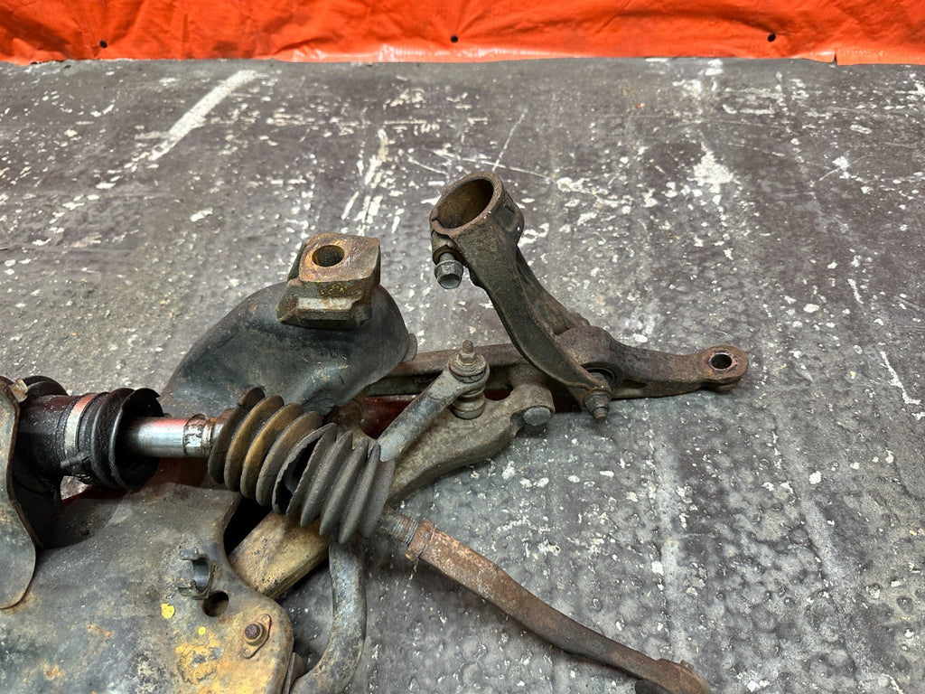 92 95 HONDA CIVIC FRONT SUBFRAME W/ RACK & CONTROL ARMS EKK2 K SWAP OEM #3335