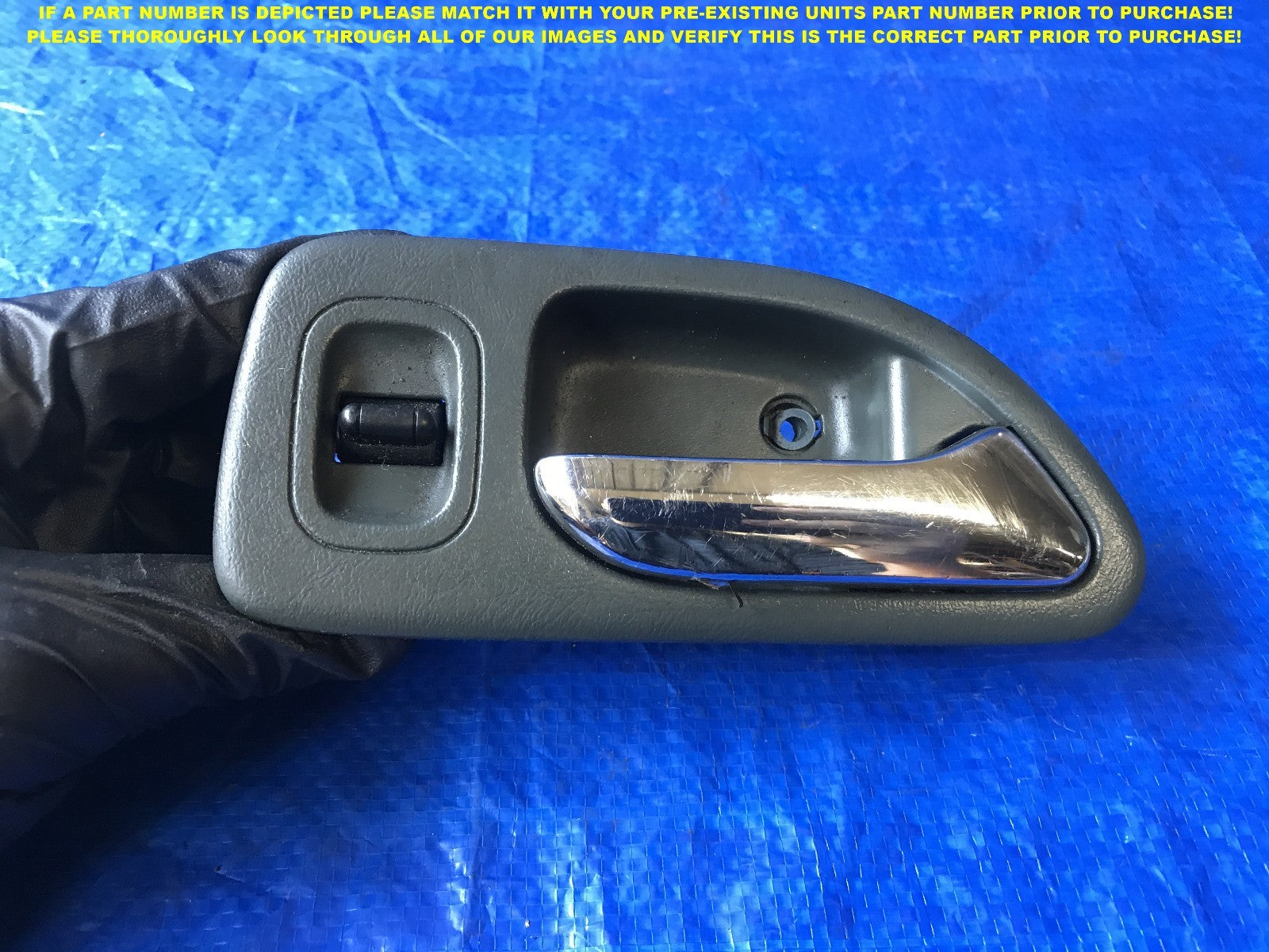 OEM 1994 1995 1997 HONDA ACCORD SEDAN PASSENGER RIGHT REAR INTERIOR DOOR HANDLE0