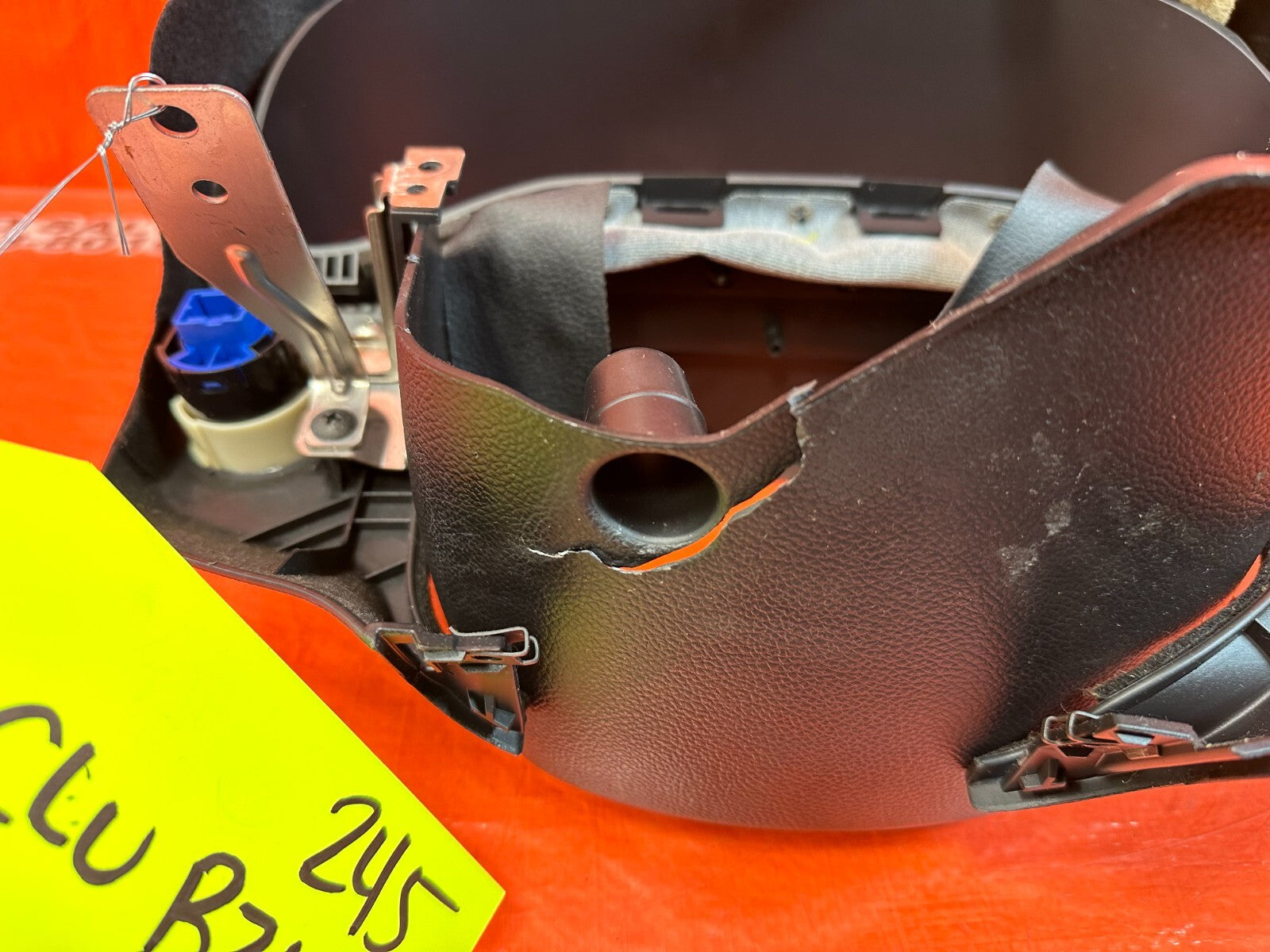 2015 INFINITI G37 Q60 COUPE STEERING COLUMN COVER W/ CLUSTER BEZZEL DAMAGE 24518