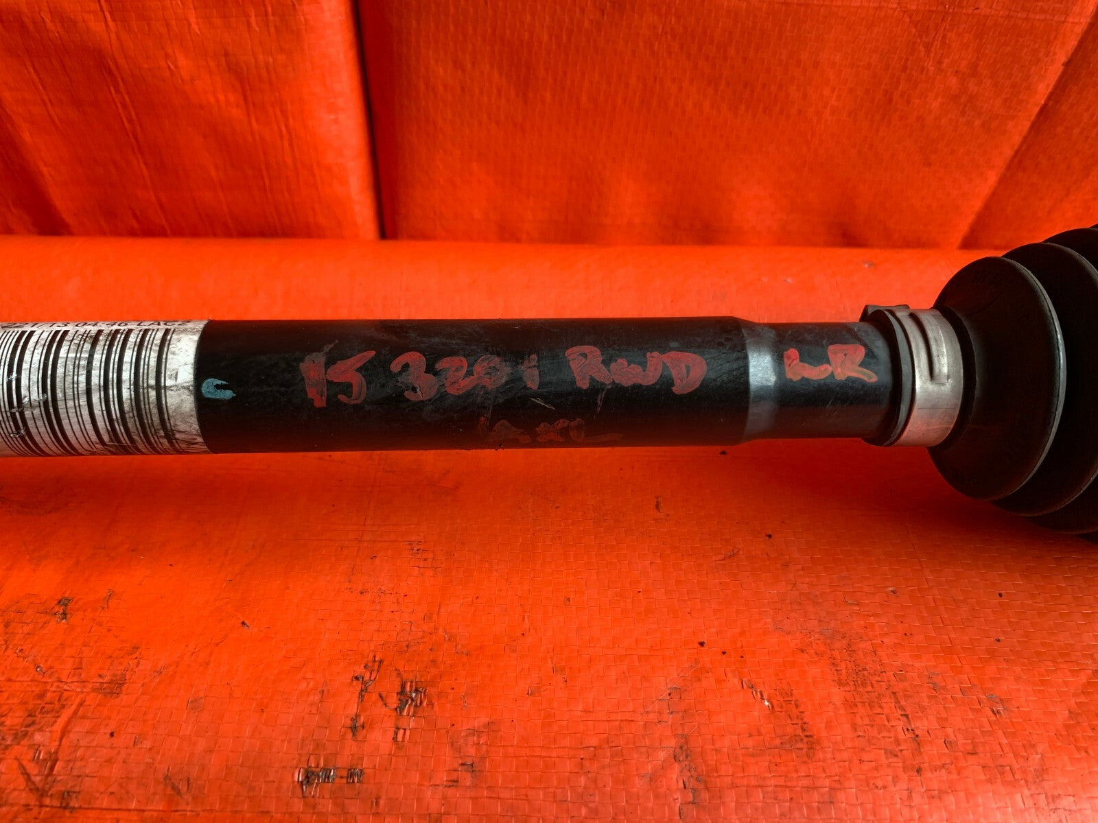 OEM 2015 BMW 320i RWD   DRIVER LEFT REAR AXLE DRIVESHAFT R RR RH6