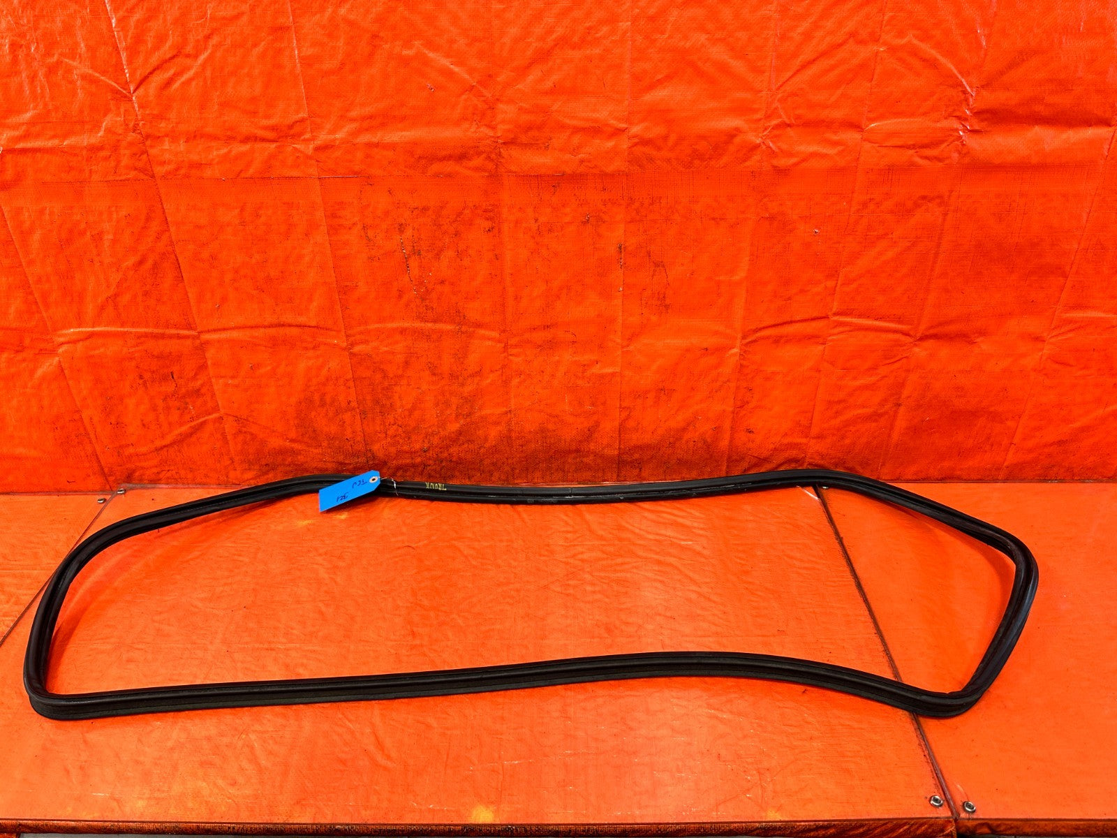 09 14 ACURA TSX   REAR TRUNK WEATHER STRIP RUBBER GASKET   OEM FACTORY #3210