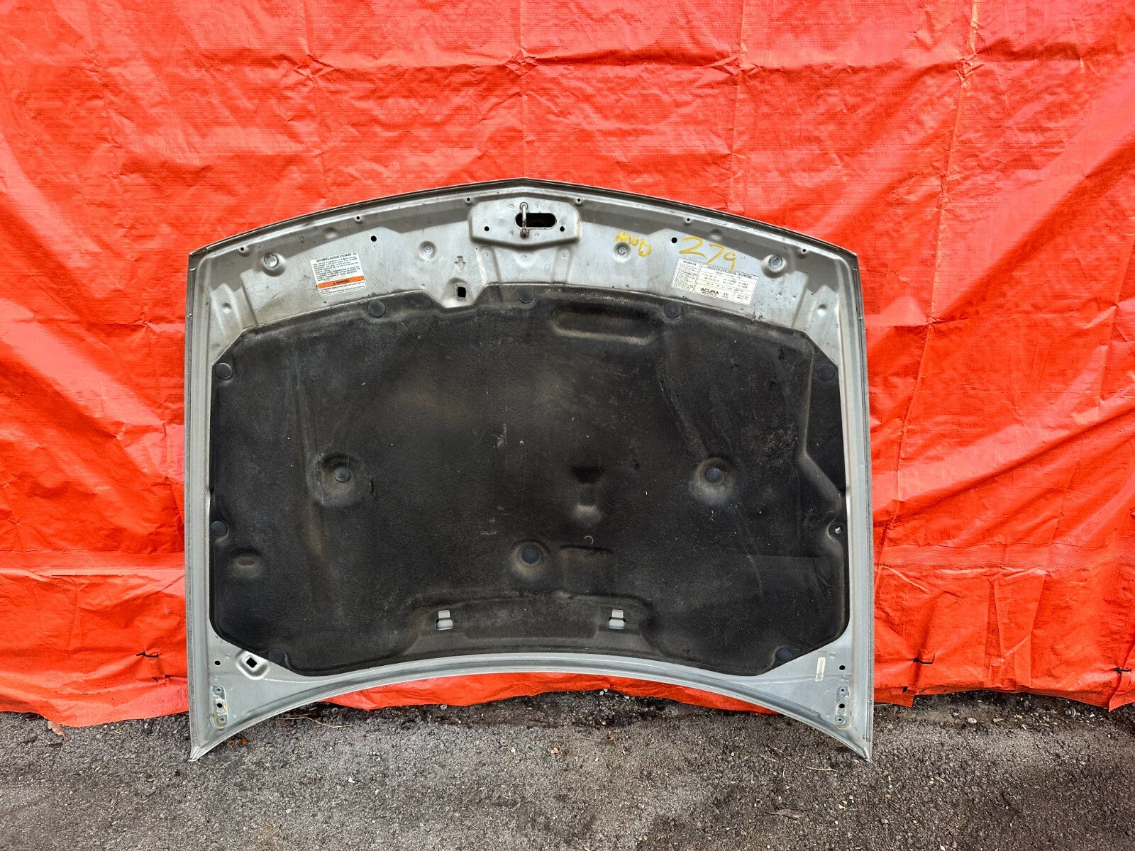 09 14 ACURA TSX   HOOD / BONNETT ASSEMBLY   OEM FACTORY #2796