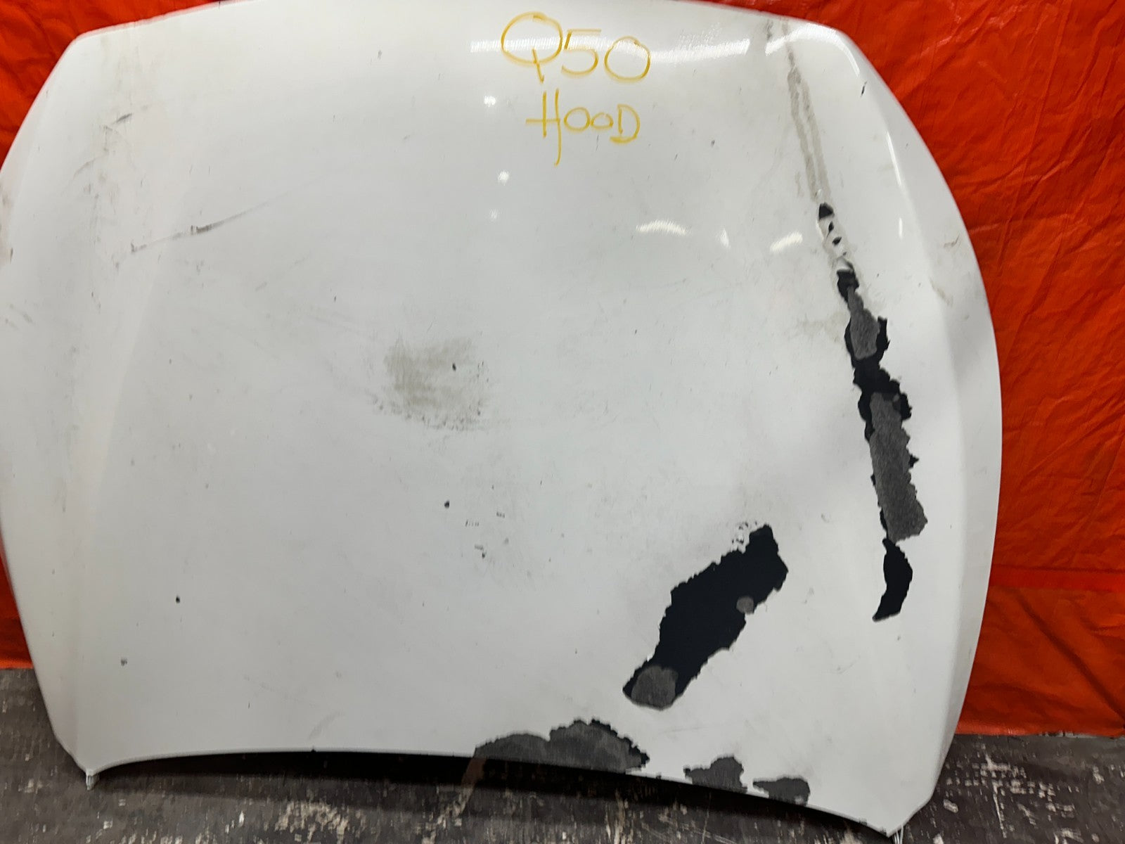 14-24 INFINITI Q50 4D 3.7L 3.0T FRONT HOOD PANEL COVER ASSEMBLY OEM #Q509