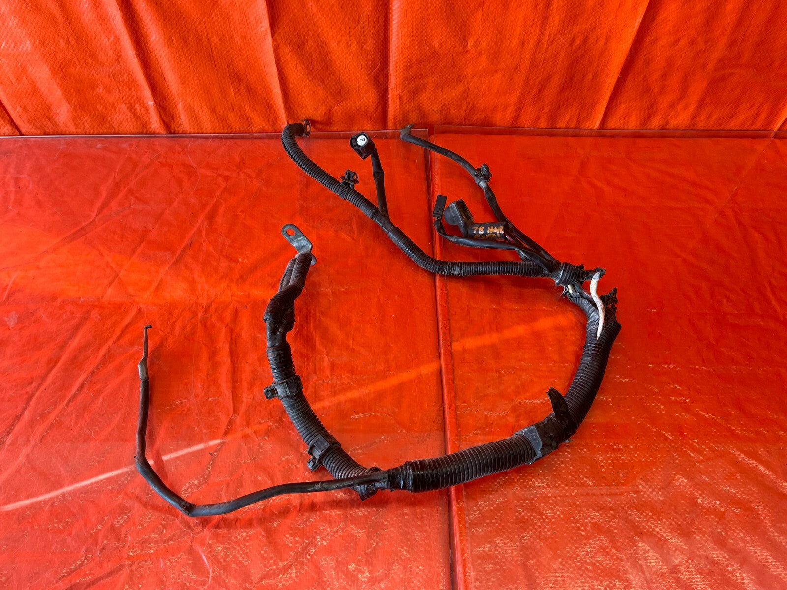 11 15 LANCER EVOLUTION EVO X 10   POSITIVE TERMINAL CHARGE HARNESS     DAMAGE0