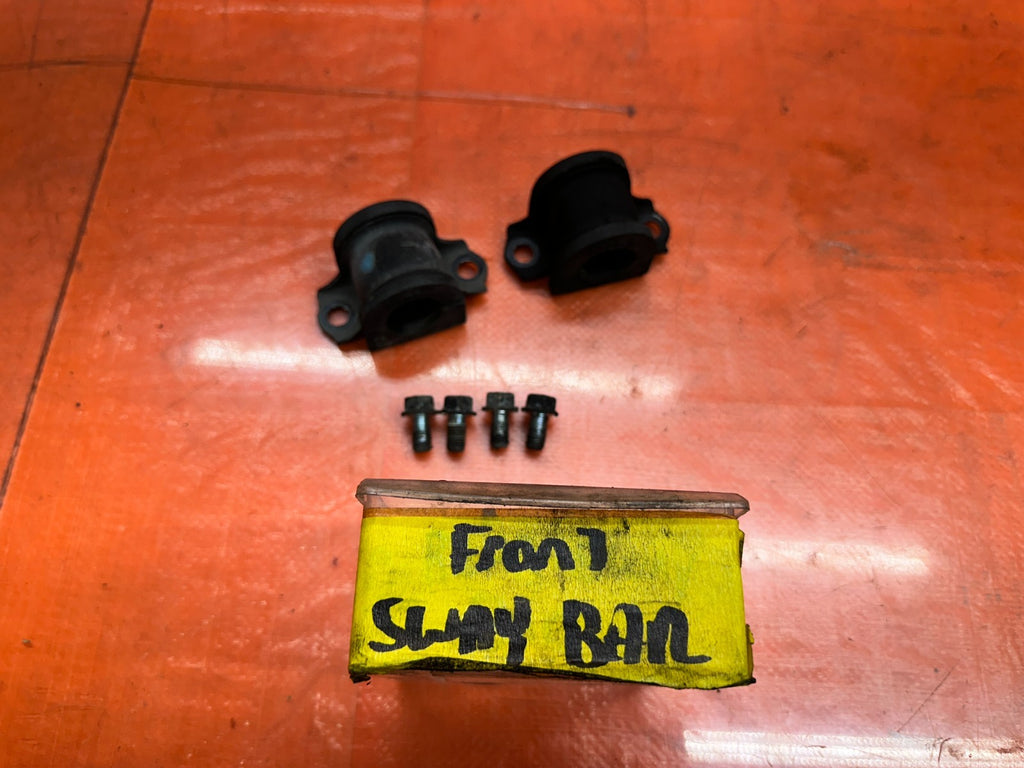 04-05 ACURA TSX 2.4L FRONT SWAY STABILIZER BAR MOUNT BRACKETS SET OEM #3380
