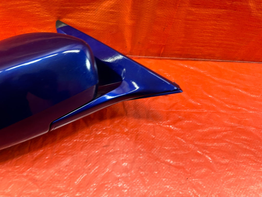08 15 INFINITI G37 & Q60 PASSENGER RIGHT EXTERIOR SIDE VIEW MIRROR BLUE OEM #2074