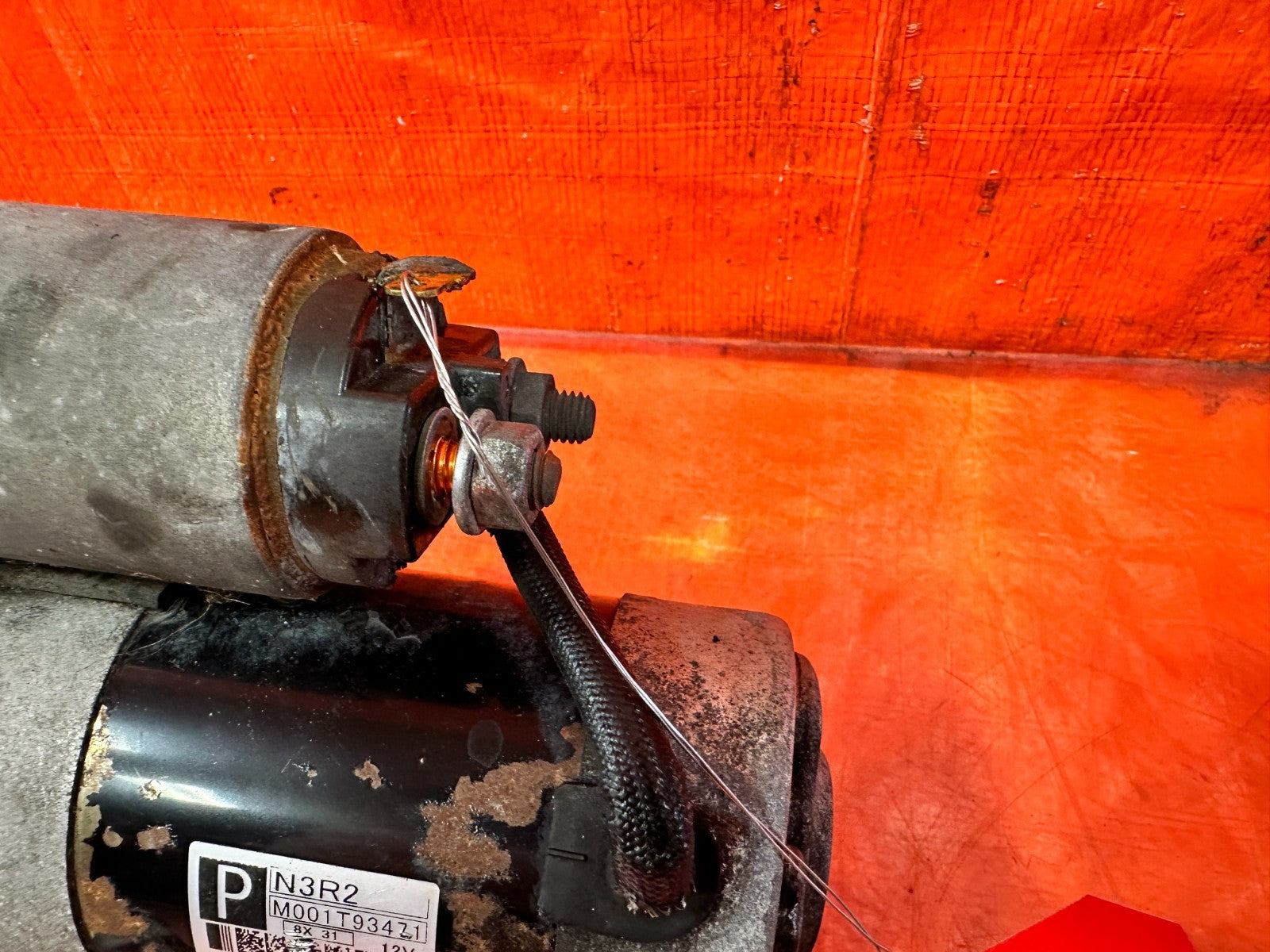 09 11 MAZDA RX8 RX 8   13B MSP   AUTOMATIC TRANSMISSION STARTER   OEM #3031