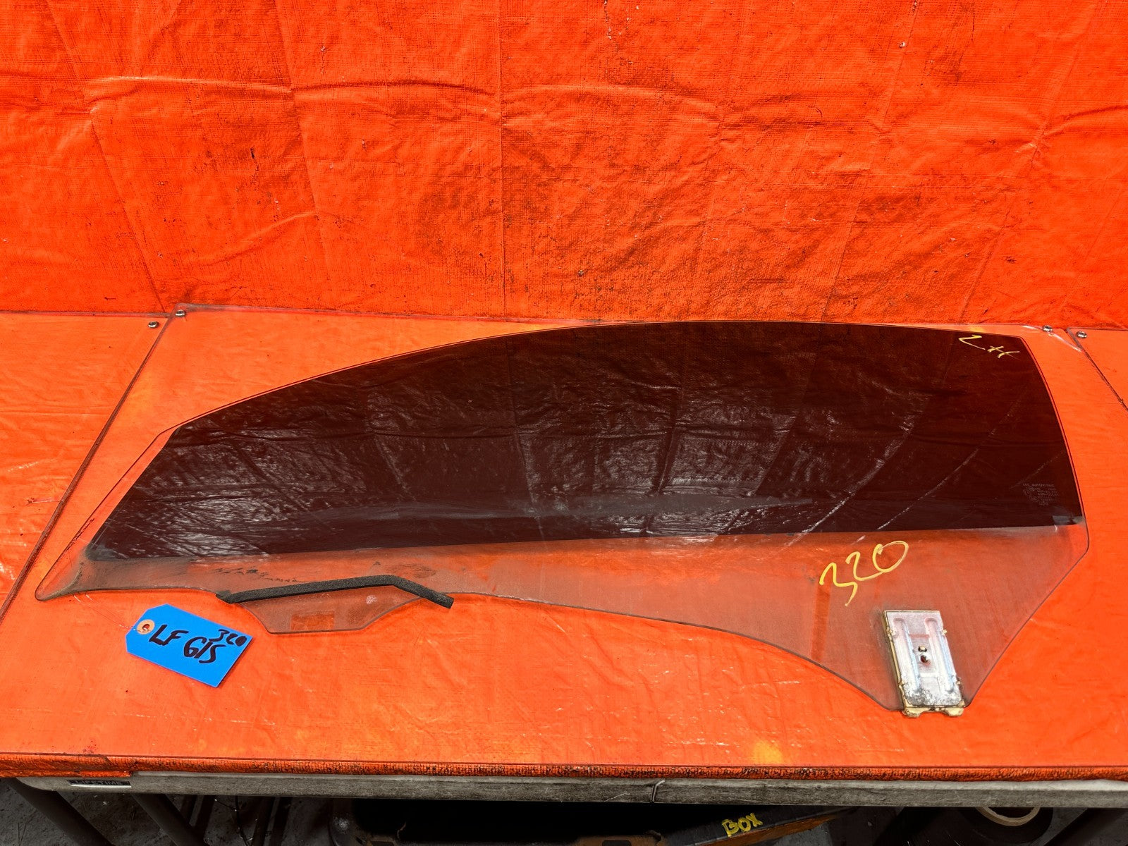 08 15 INFINITI G37 & Q60    2D COUPE   DRIVER LEFT DOOR WINDOW GLASS   OEM #3200