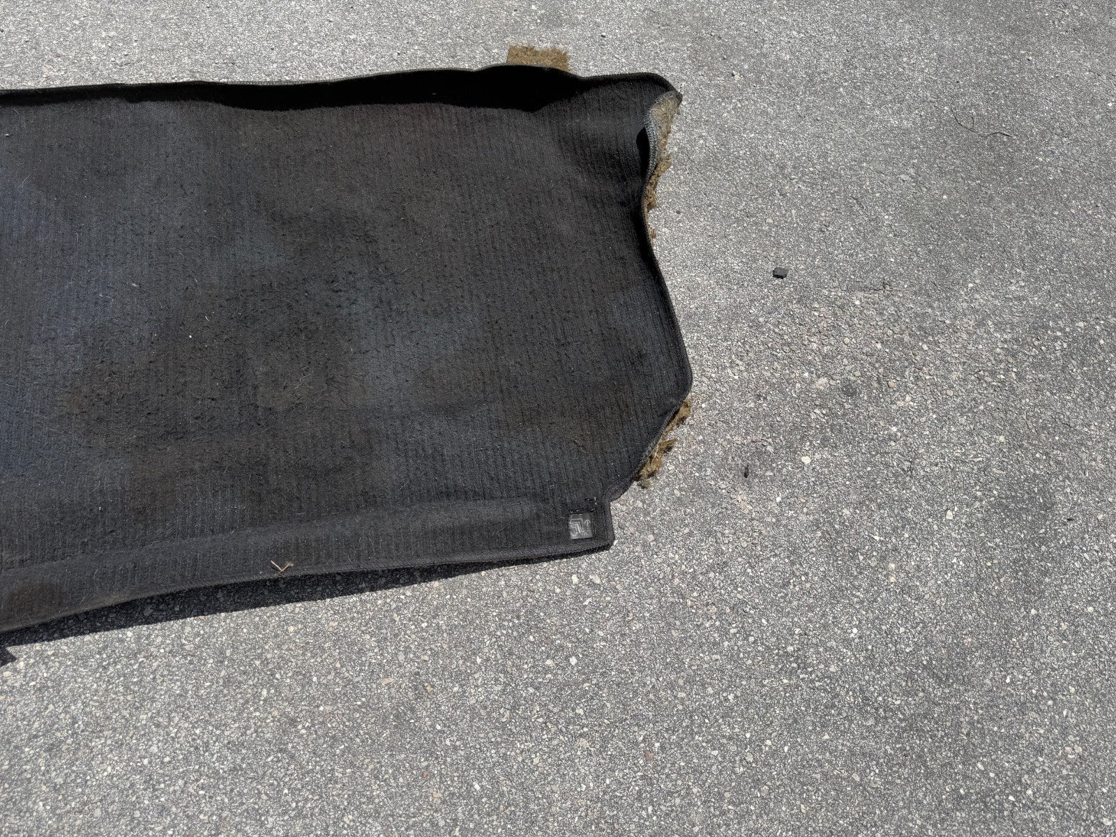 02 05 HONDA CIVIC SI EP3 HATCHBACK   REAR TRUNK REAR HATCH CARGO AREA CARPET OEM1