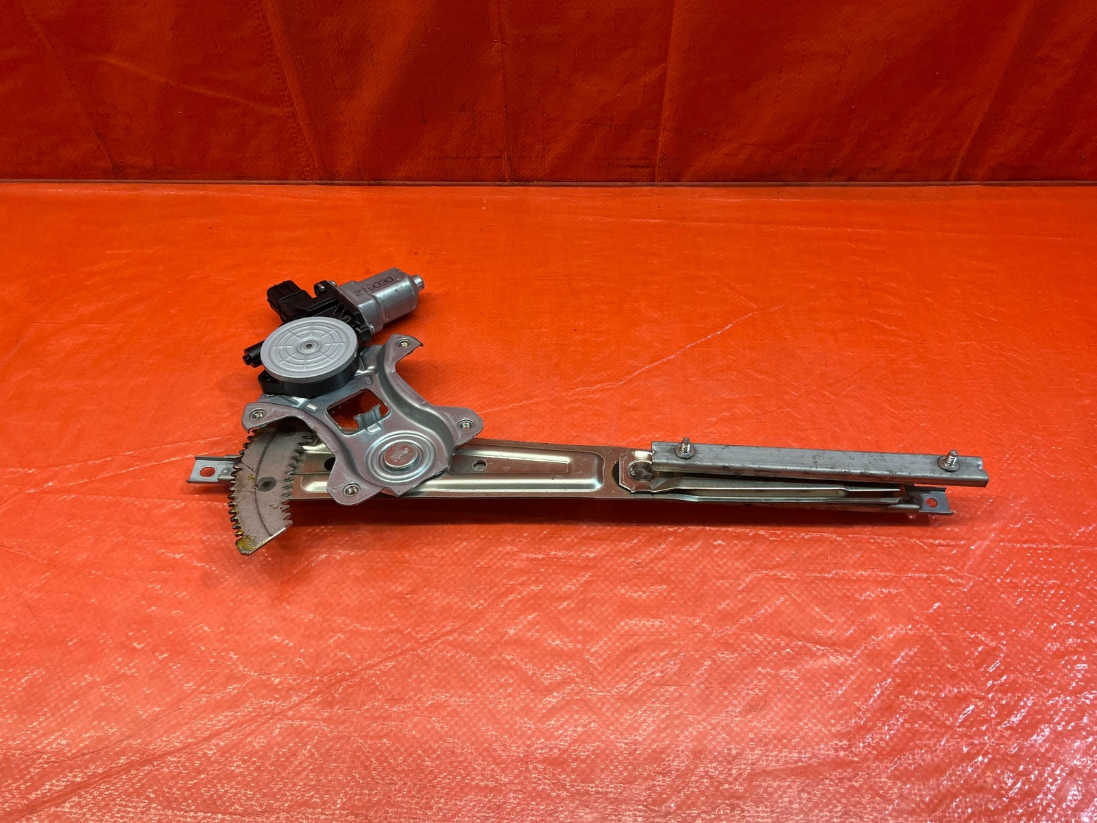 08 15 LANCER EVOLUTION X EVO 10   RIGHT FRONT WINDOW REGULATOR W/ MOTOR OEM #1758