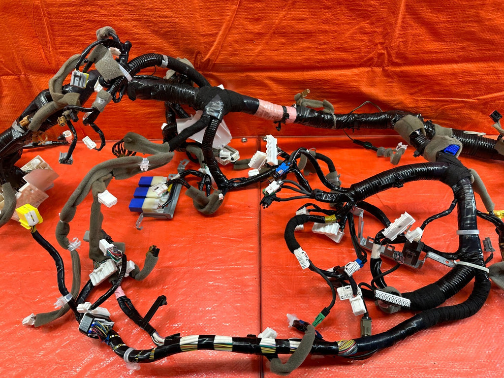 2017 INFINITI Q50 RED SPORT 400 DASH BOARD CLUSTER WIRING HARNESS WIRE LOOM #2224