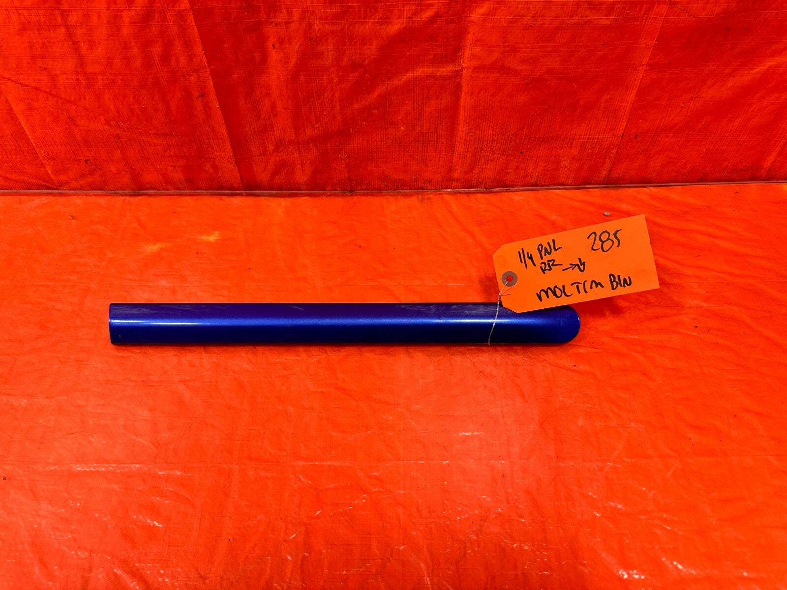 96 00 HONDA CIVIC COUPE   RIGHT   REAR QUARTER PANEL MOLDING PROTECTOR OEM 2850