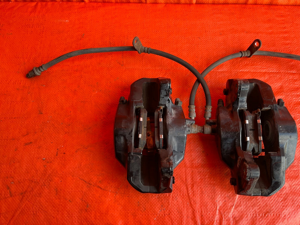 08 17 SUBARU WRX STi   REAR BRAKE CALIPER SET   CALIPERS LEFT RIGHT   OEM OE #749