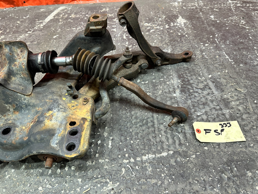92 95 HONDA CIVIC FRONT SUBFRAME W/ RACK & CONTROL ARMS EKK2 K SWAP OEM #3336