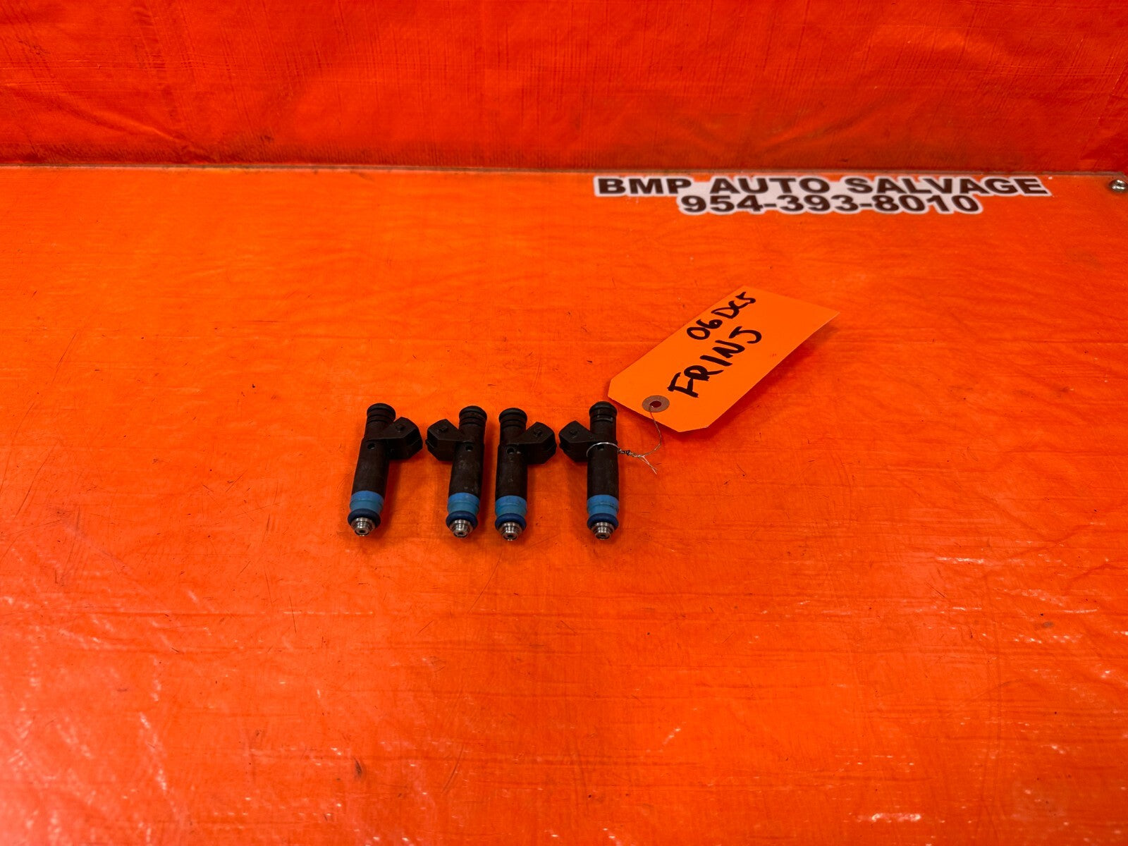 02 06 ACURA RSX   SET OF 4 AFTERMARKET FUEL INJECTORS   PART # E252B09966 #06DC50