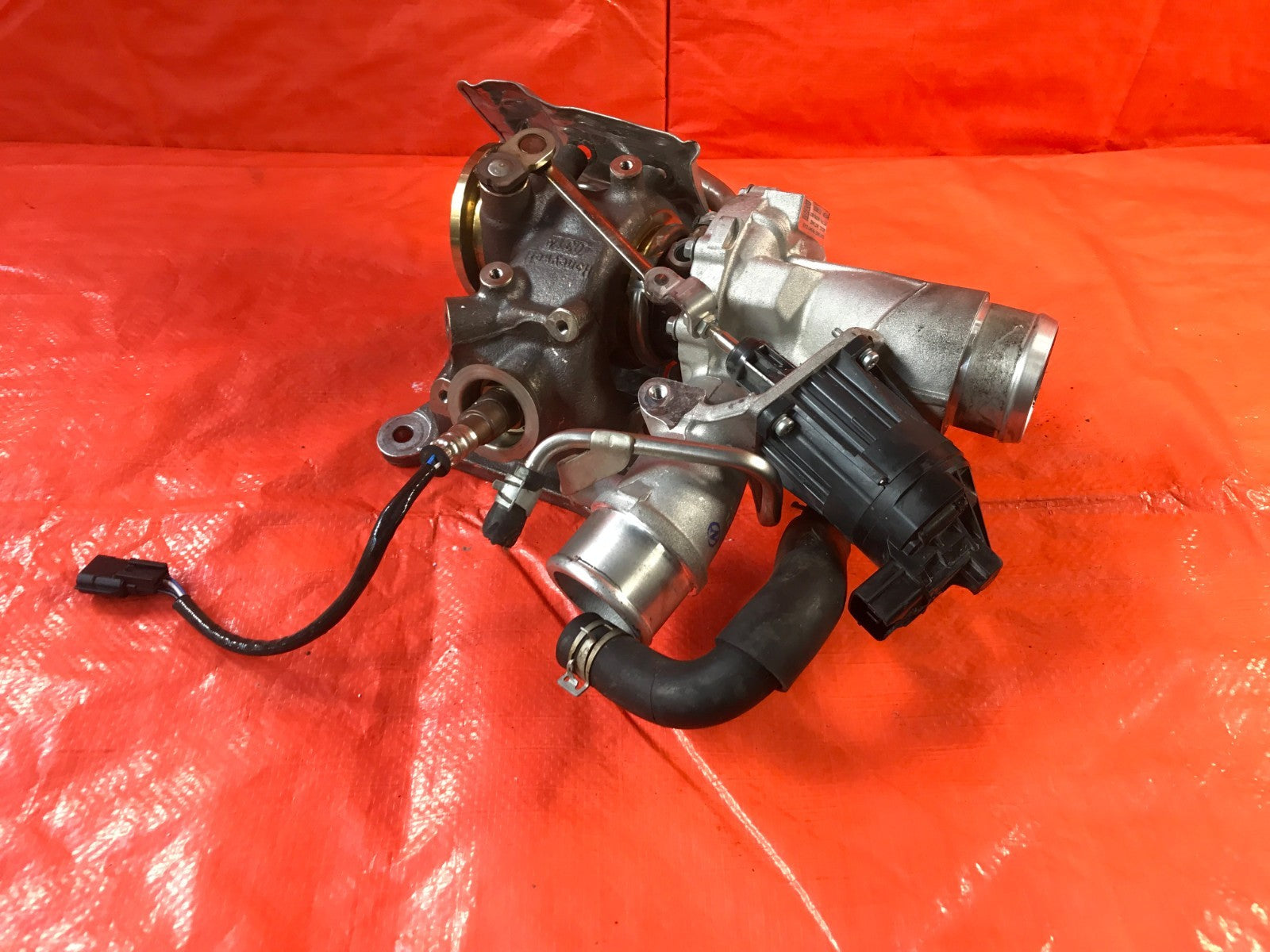 OEM 2017 17 INFINITI Q60 AWD 3.0L TT   VR30DDTT DRIVER LEFT TURBO ASSEMBLY L LH5