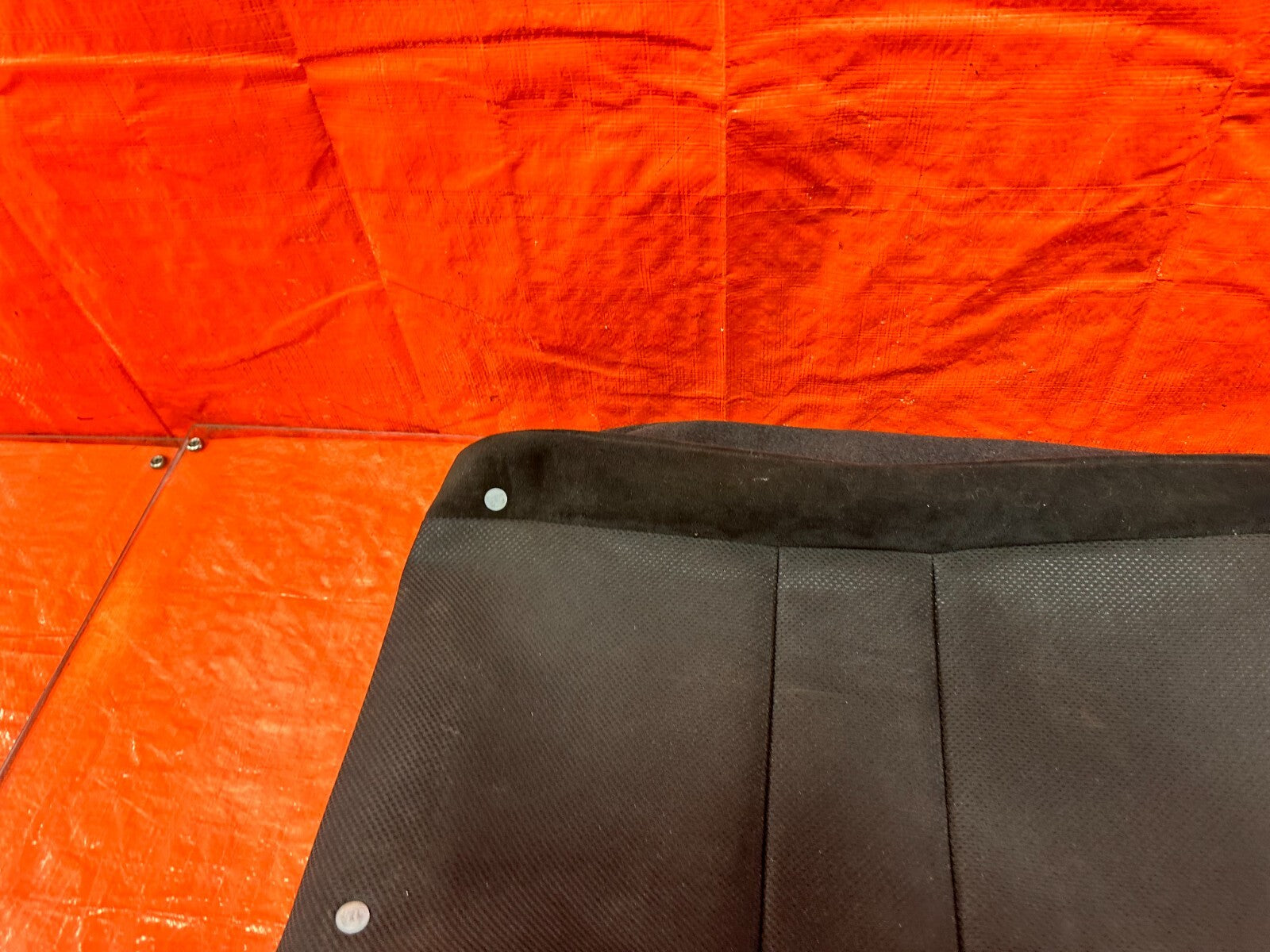06 08 HONDA CIVIC SI 2D PASSENGER RIGHT REAR UPPER SEAT SKIN WRAP FABRIC OEM 2864