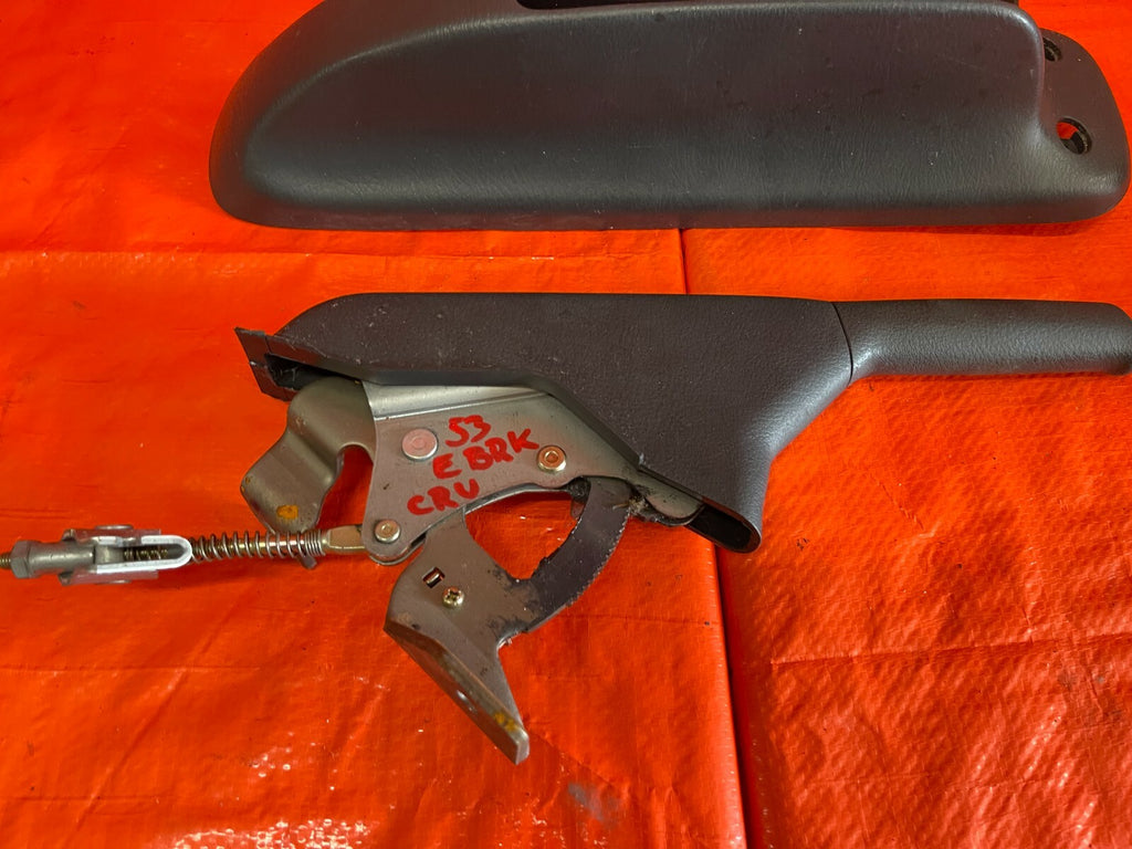 99 01 HONDA CR V CRV   EMERGENCY E PARKING BRAKE GRAB HANDLE W/ TRIM   OEM OE3