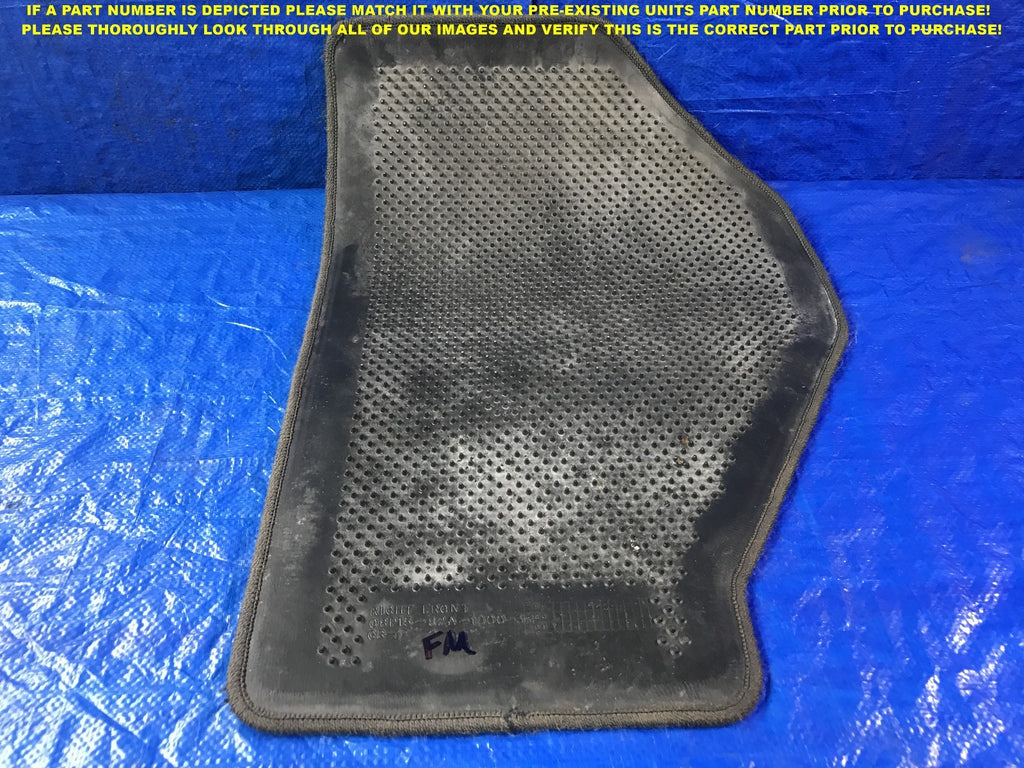 OEM 2000 2001 00 01 HONDA S2000 PASSENGER RIGHT FLOOR MAT R RH3