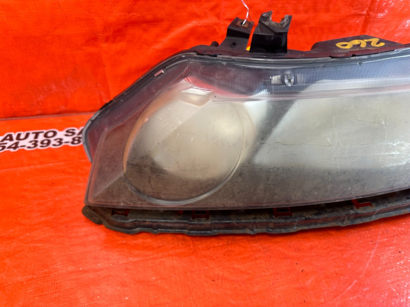 06 08 HONDA CIVIC SEDAN   DRIVER LEFT HEADLIGHT HEADLAMP   OEM FACTORY #26011