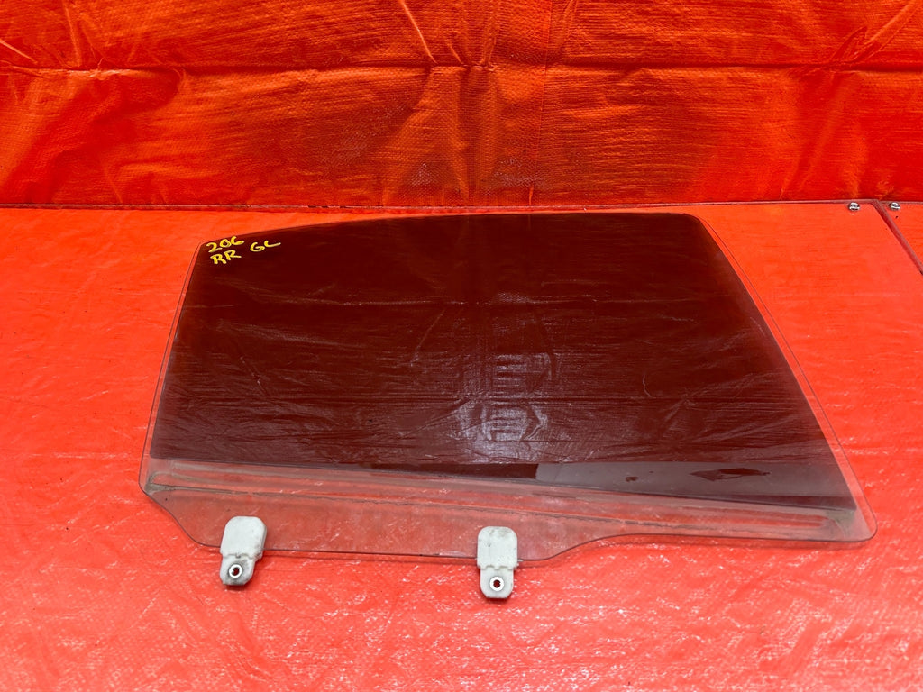 08 15 LANCER EVOLUTION X EVO 10   PASSENGER RIGHT REAR GLASS WINDOW   OEM #2060