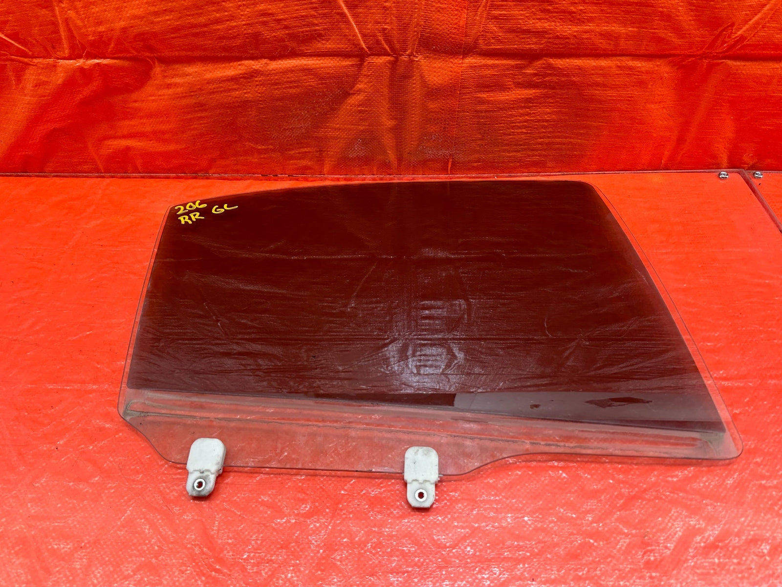 08 15 LANCER EVOLUTION X EVO 10   PASSENGER RIGHT REAR GLASS WINDOW   OEM #2060