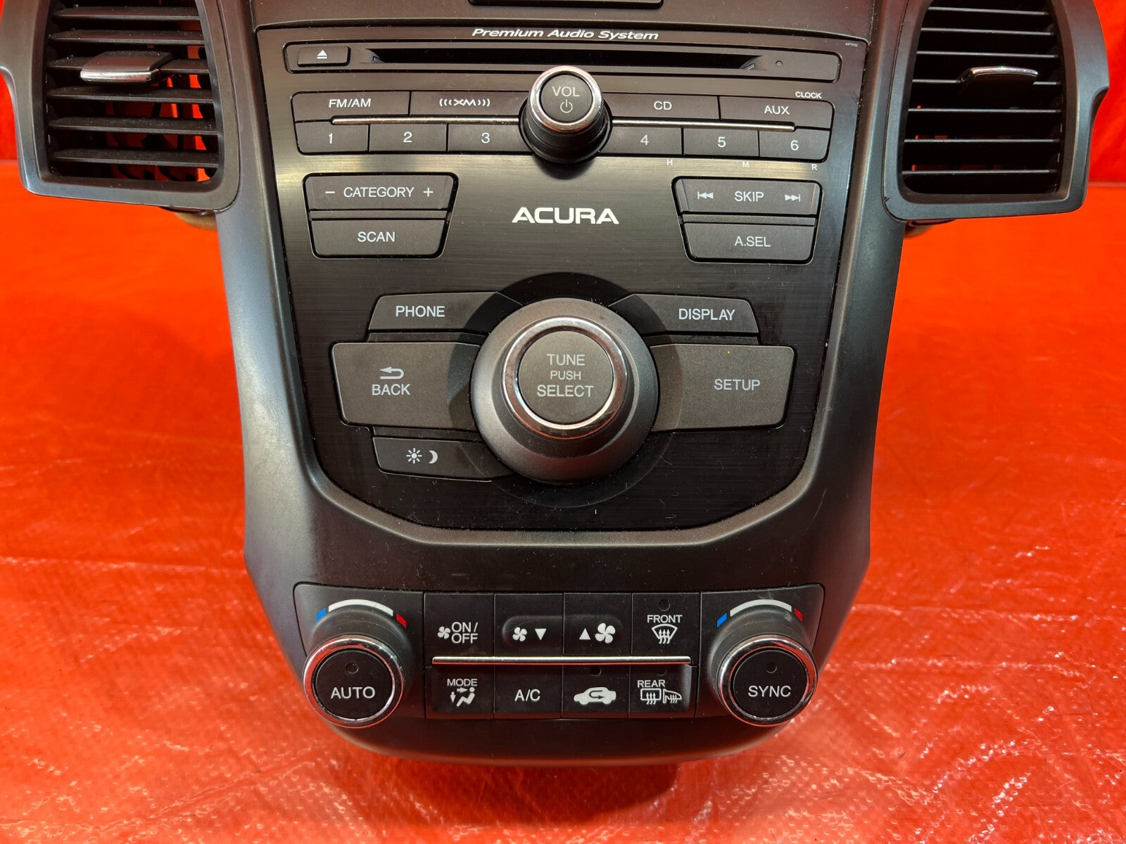 13 18 ACURA RDX BASE   AM FM RADIO STEREO CD PLAYER   39100 TX4 A01   OEM #1537