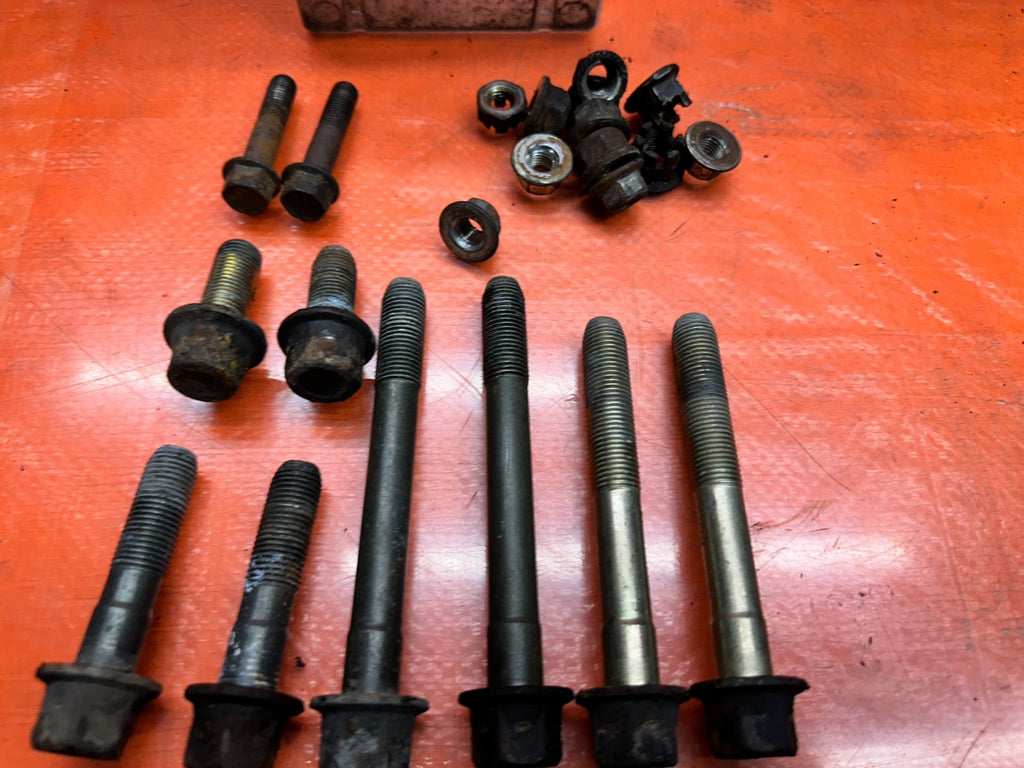 94-01 ACURA INTEGRA FRONT SUBFRAME CROSSMEMBER MOUNTING BOLTS SET OEM #3409