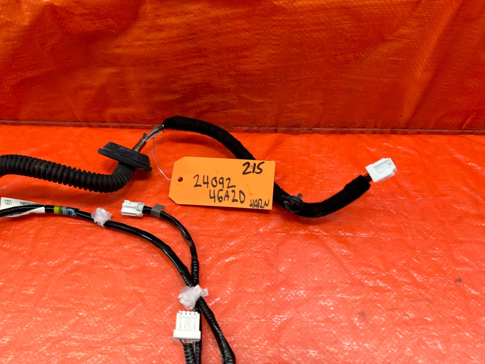 16 19 INFINITI Q50   SUB INSTRUMENT WIRE HARNESS WIRING LOOM   OEM #2155