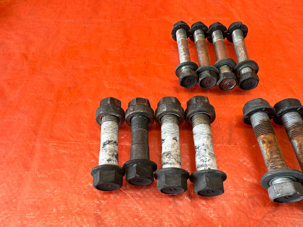 2009 09 LEXUS ES350   REAR TRAILING ARM BOLTS   OEM FACTORY #2447