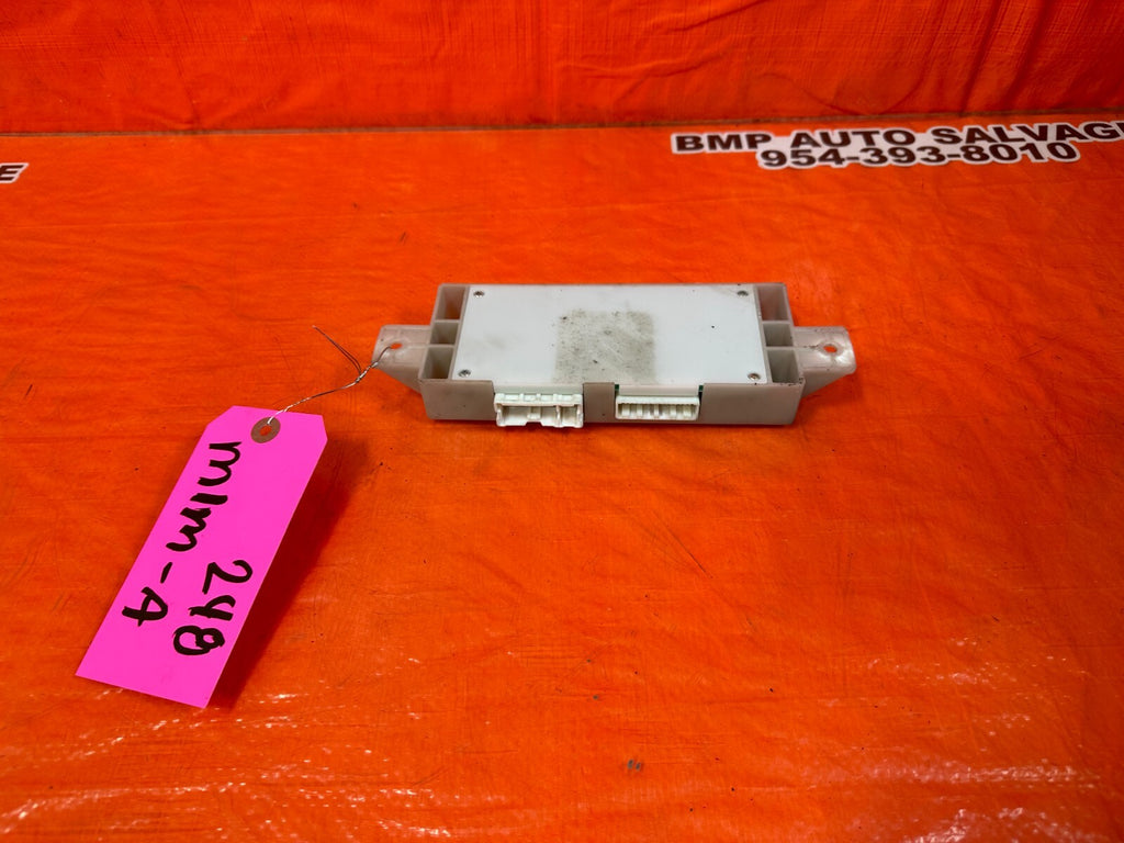 08 09 INFINITI G37 2D COUPE SPORT S RIGHT FRONT SEAT CONTROL MODULE 28565JK61C /7