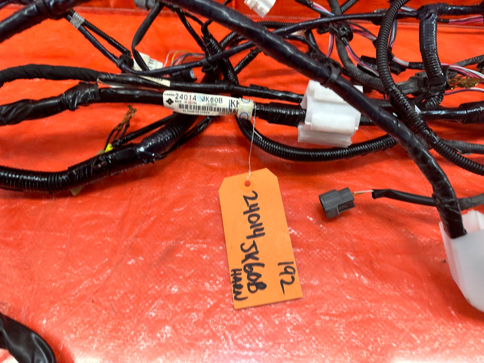 2008 INFINITI G35 X SEDAN   INTERIOR BODY WIRING HARNESS WIRE LOOM   OEM #19212