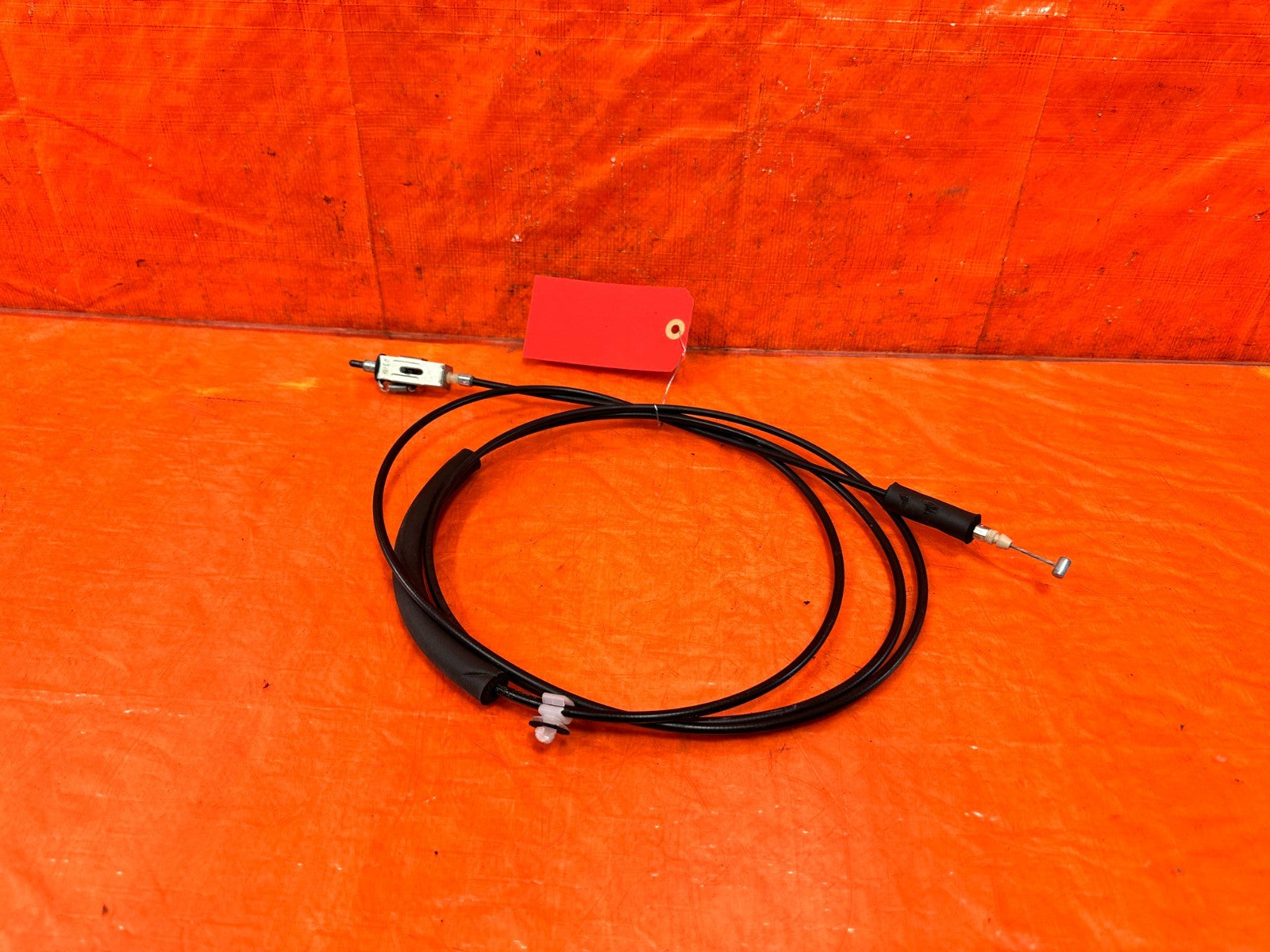 09 11 MAZDA RX8 RX 8  GAS FUEL LID COVER RELEASE CABLE WIRE   OEM FACTORY #3033