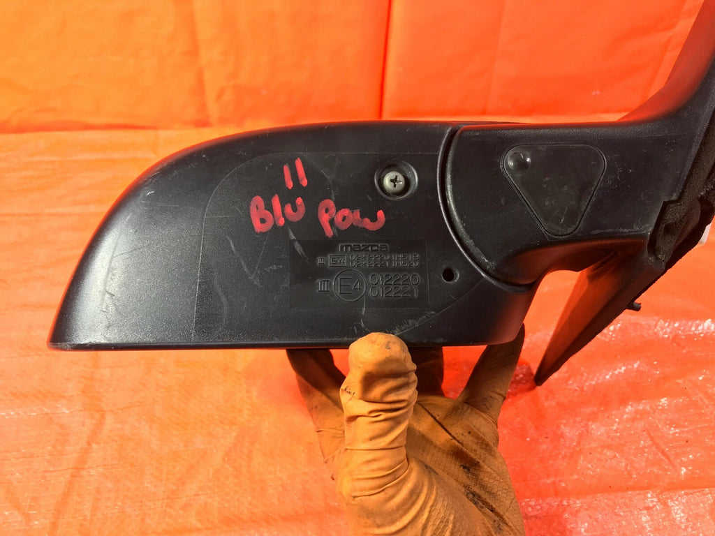 OEM 2004 2005 2006 MAZDA 3 PASSENGER RIGHT SIDE VIEW MIRROR 04 05 06 BLUE 8
