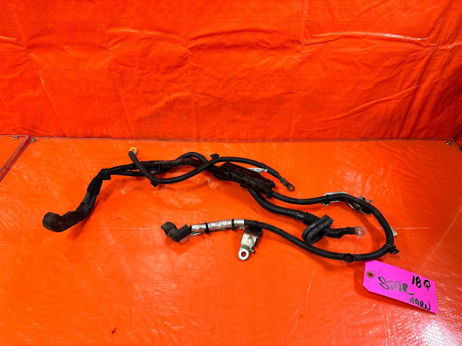 16 20 INFINITI Q50   3.0L   POSITIVE TERMINAL CHARGE STARTER HARNESS   OEM #18Q0