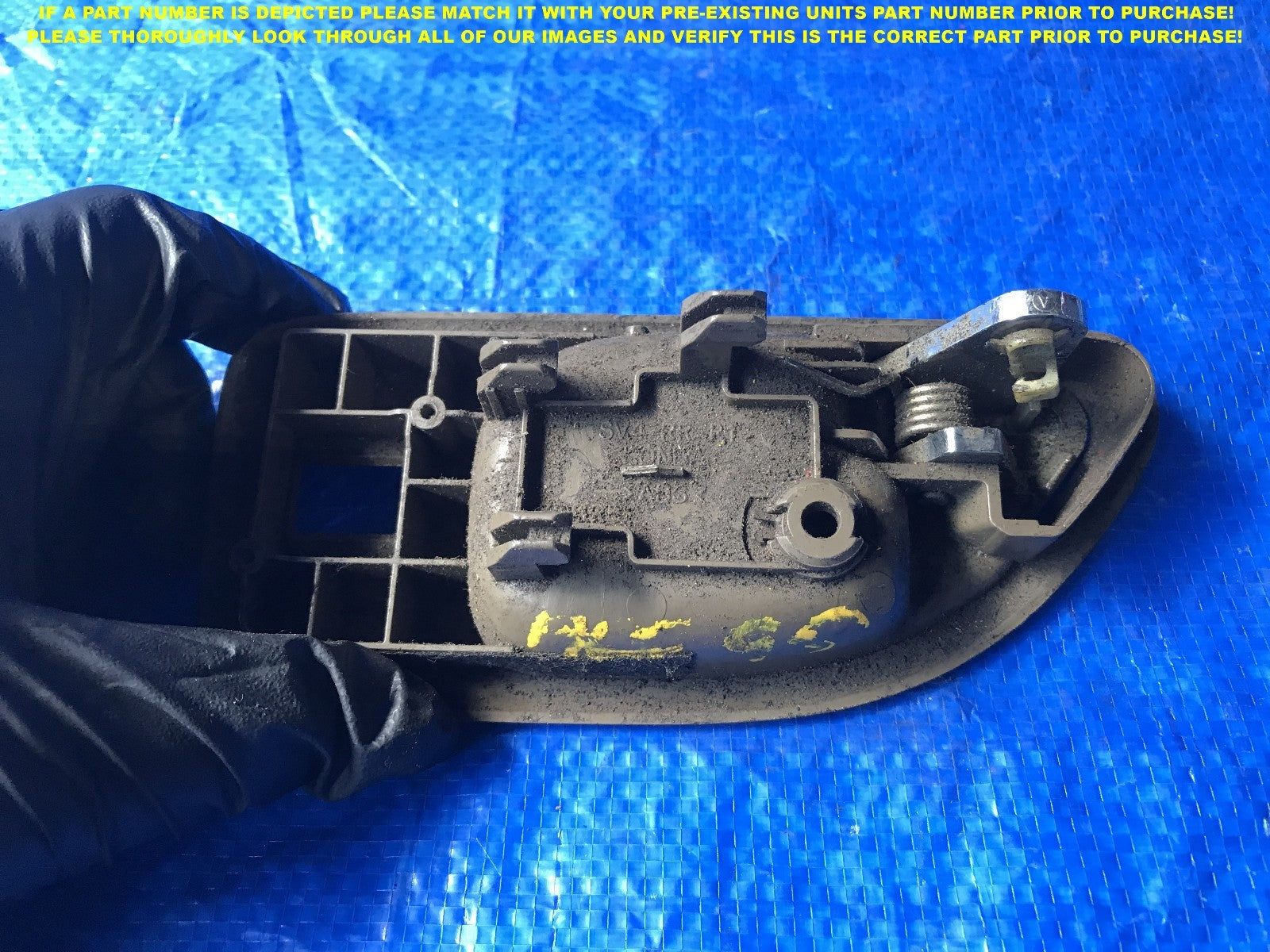 OEM 1994 1995 1996 HONDA ACCORD SEDAN PASSENGER RIGHT REAR INTERIOR DOOR HANDLE 1