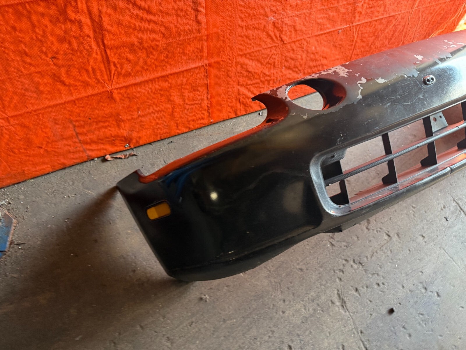 93 95 HONDA DEL SOL   FRONT BUMPER COVER   PRIMER COLOR   OEM #29410