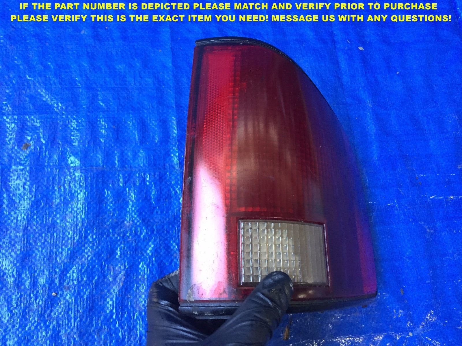 OEM 1994 1995 1996 1997 98 99 00 01 CHEVROLET S10 PASSENGER RIGHT TAIL LIGHT #33