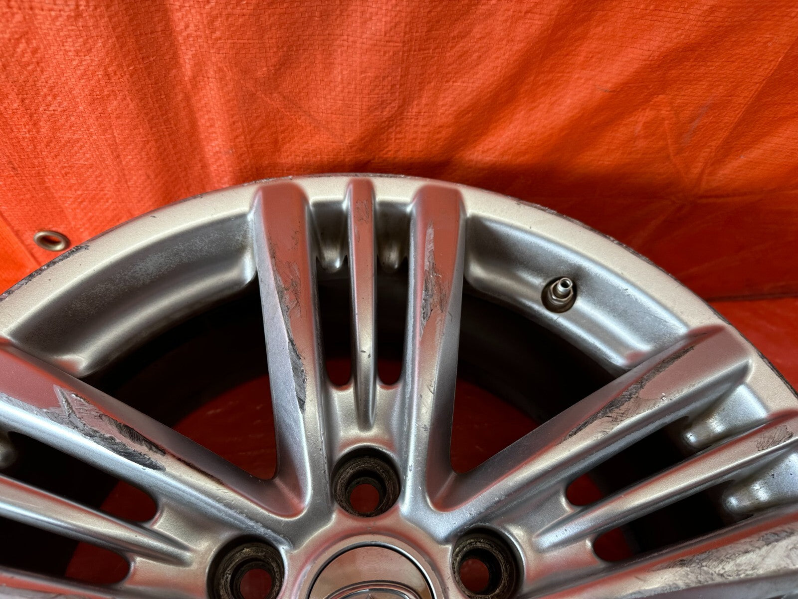 09 13 INFINITI G37 SEDAN   FACTORY WHEEL RIM   5 SPOKE   17x7.5   +45 OEM #238 14