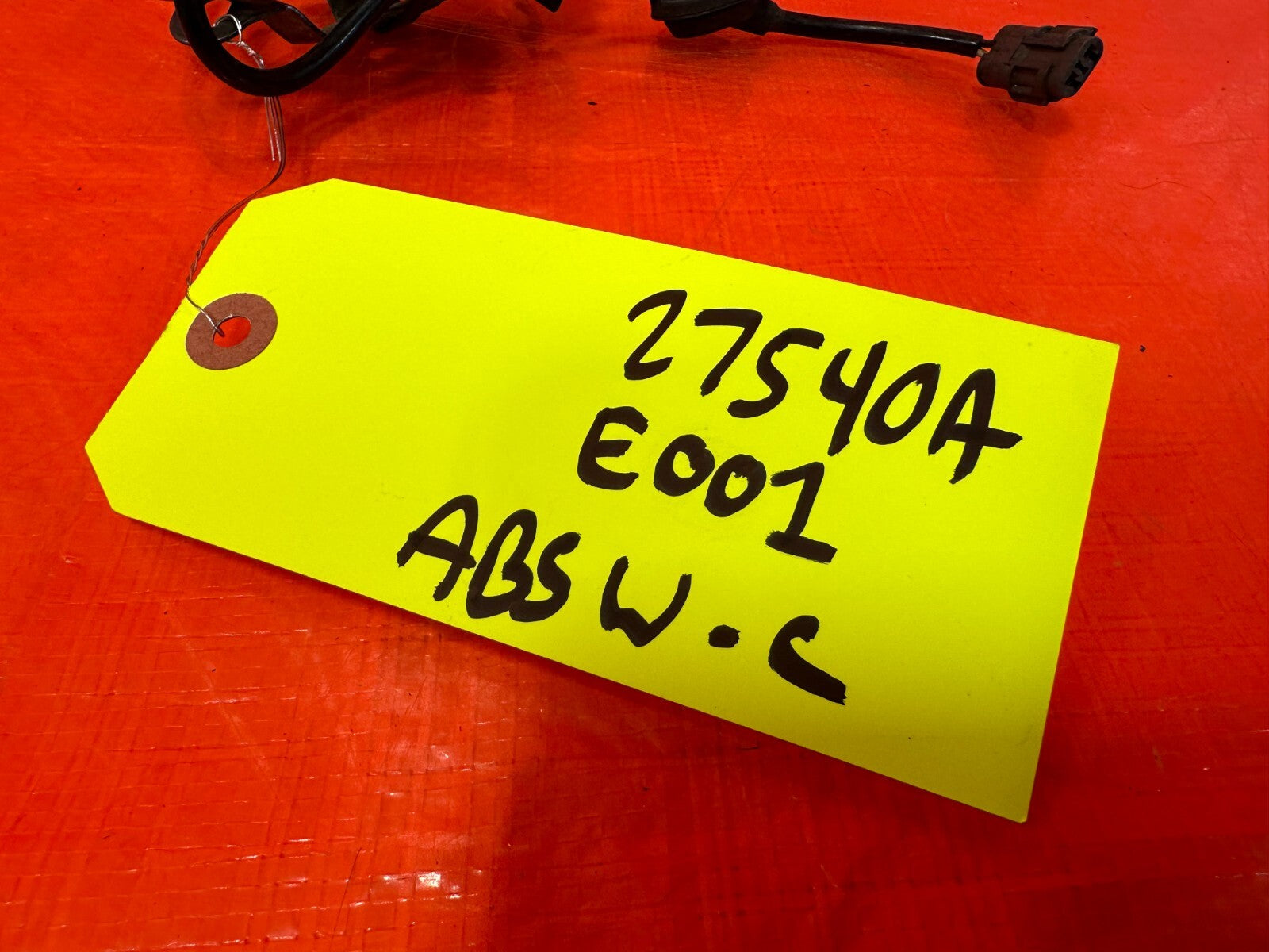 SUBARU   ABS WIRE SPEED SENSOR   PLEASE MATCH PART # 27540 AE0014