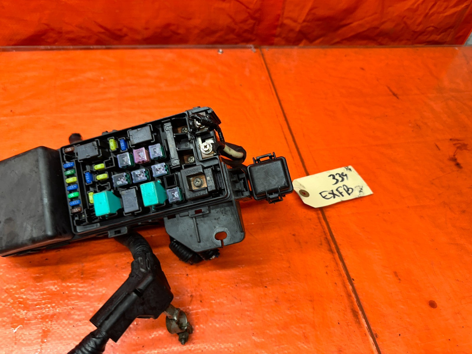 04-05 ACURA TSX 2.4L ENGINE BAY UNDERHOOD FUSE BOX BLOCK OEM #3397
