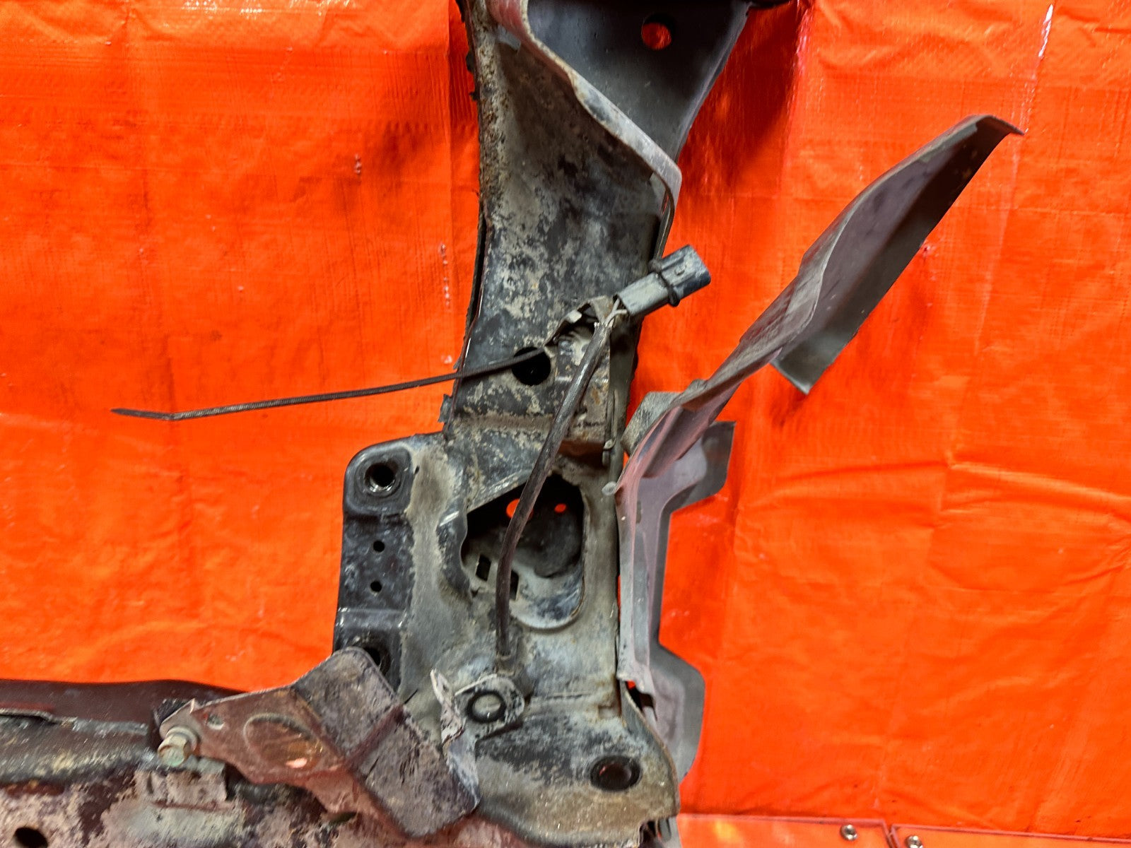 13 16 HYUNDAI GENESIS COUPE FRONT SUBFRAME CROSSMEMBER K FRAME ENGINE CRADLE OEM4