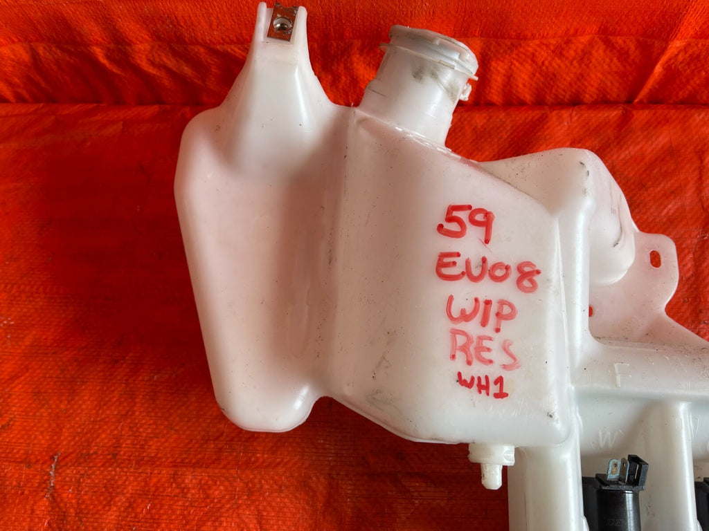 03 06 LANCER EVOLUTION EVO 8 9 VIII IX   WINDSHIELD WIPER RESERVOIR TANK OEM OE5