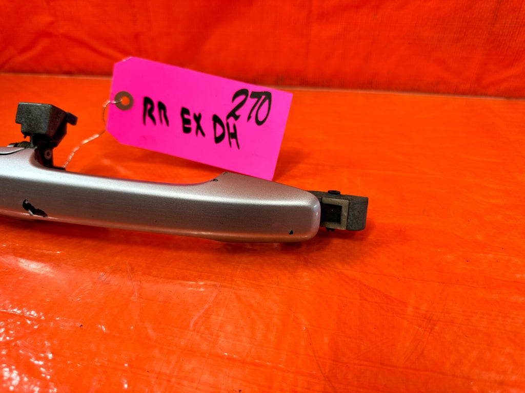06 11 HONDA CIVIC 4D SEDAN PASSENGER RIGHT REAR EXTERIOR DOOR HANDLE SILVER 2704