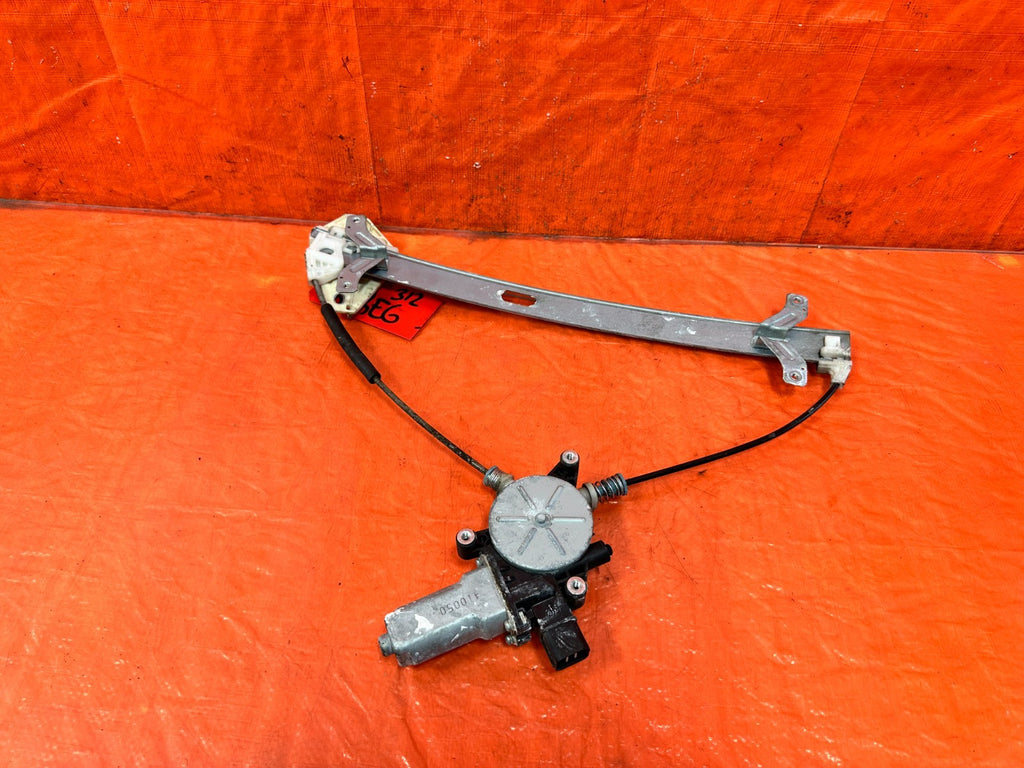 04 08 ACURA TSX   PASSENGER RIGHT FRONT   WINDOW REGULATOR W/ MOTOR   OEM #3121