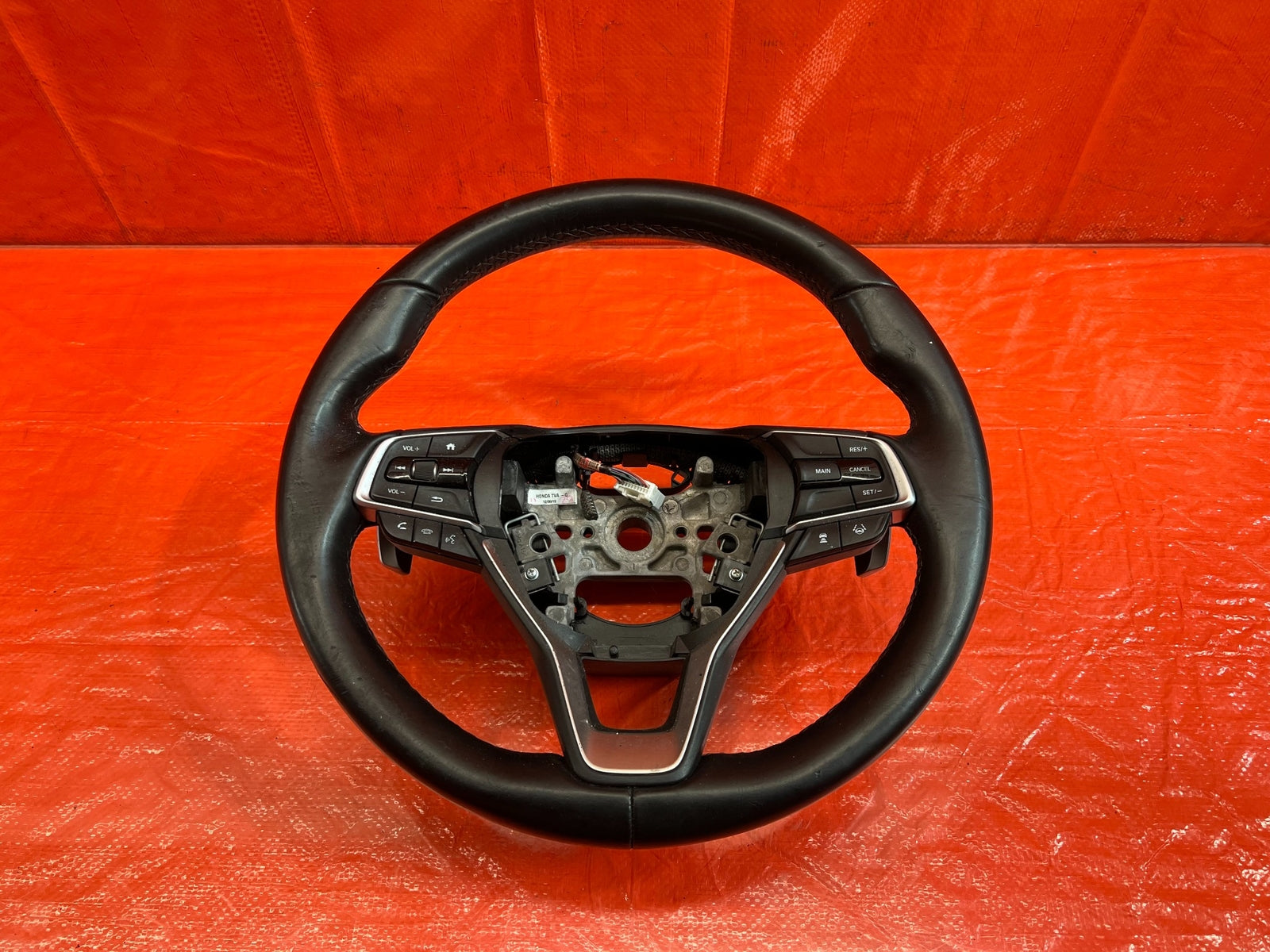 18 21 HONDA ACCORD EX L & SPORT   BLACK LEATHER STEERING WHEEL W/ PADDLE SHIFTER0