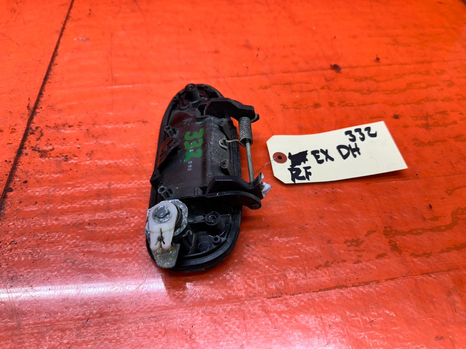 92 96 HONDA PRELUDE RIGHT PASSENGER OUTER DOOR HANDLE OEM #3326