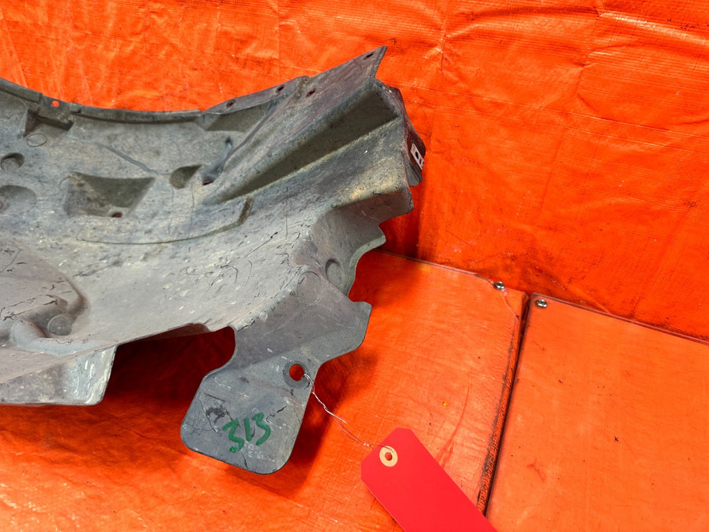 14 23 INFINITI Q50   DRIVER LEFT FRONT FENDER LINER REAR PORTION   OEM 31414